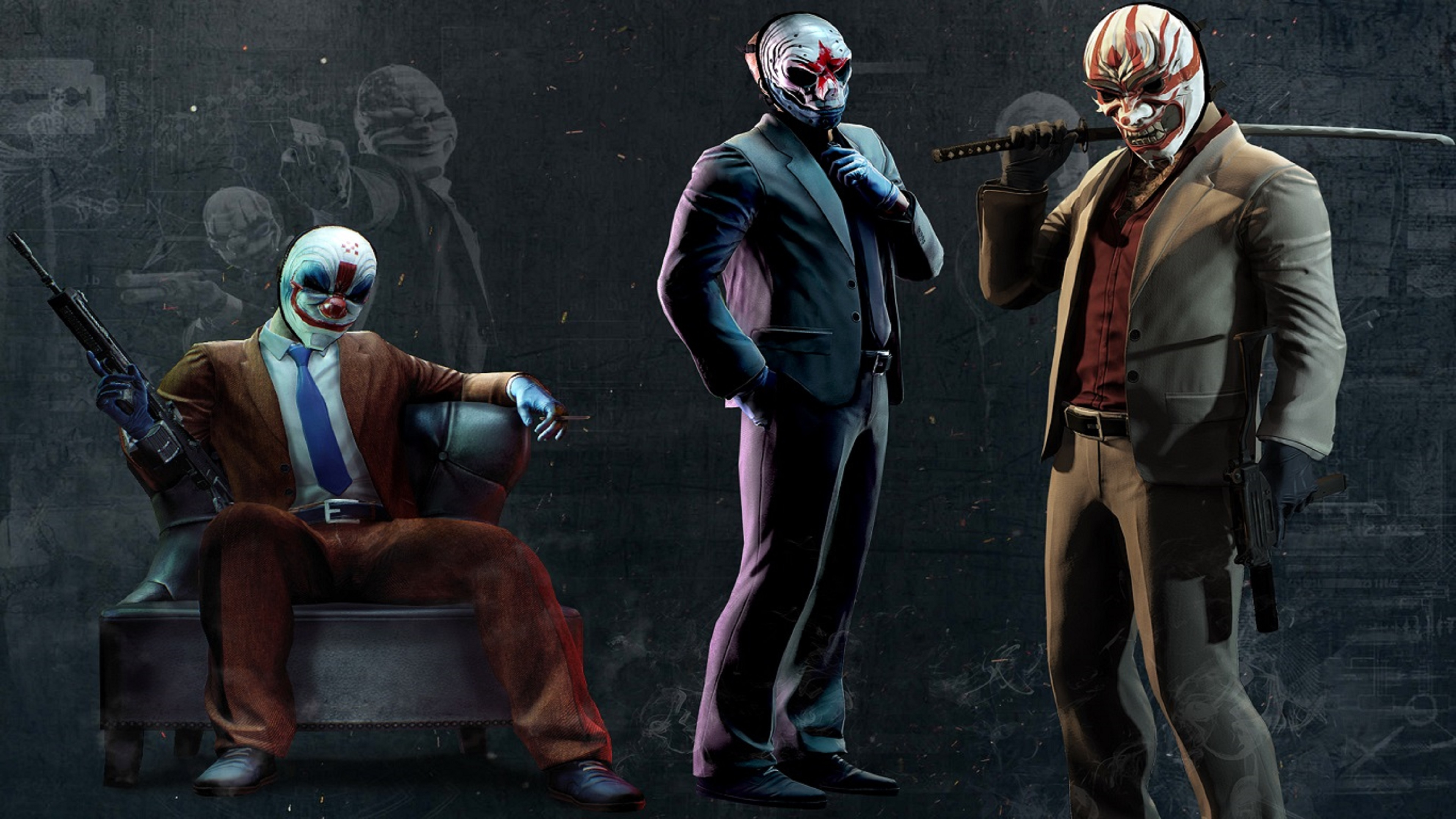 3840x2160 1600x1200 Payday 2 Artwork 2 1600x1200 Resolution HD 4k Wallpapers, Images, Backgrounds, Photos and Pictures