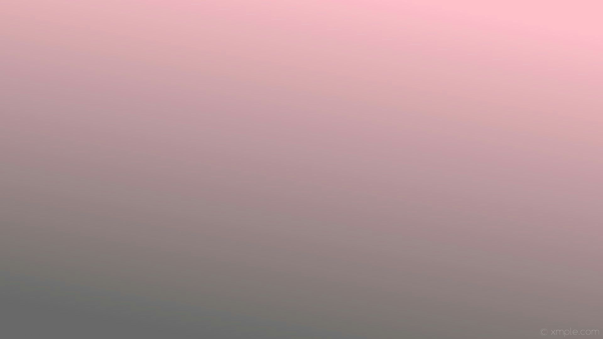 1920x1080 Wallpaper grey pink linear gradient #ffc0cb #696969 60&Acirc;&deg; | Wallpaper, Pink, Pink grey