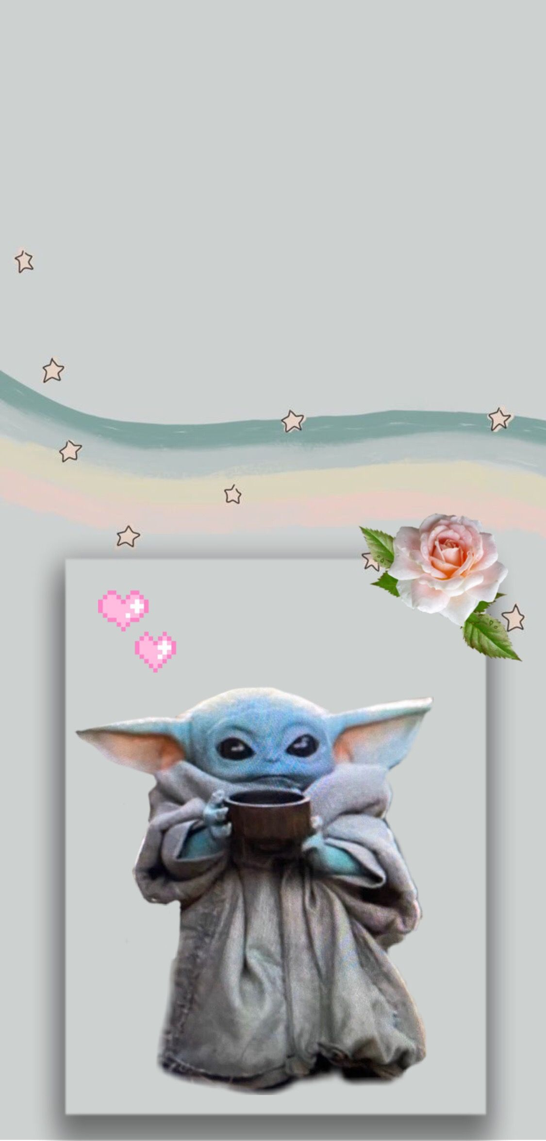 1125x2348 Baby yoda | Yoda wallpaper, Baby star wars characters, Star wars wallpaper