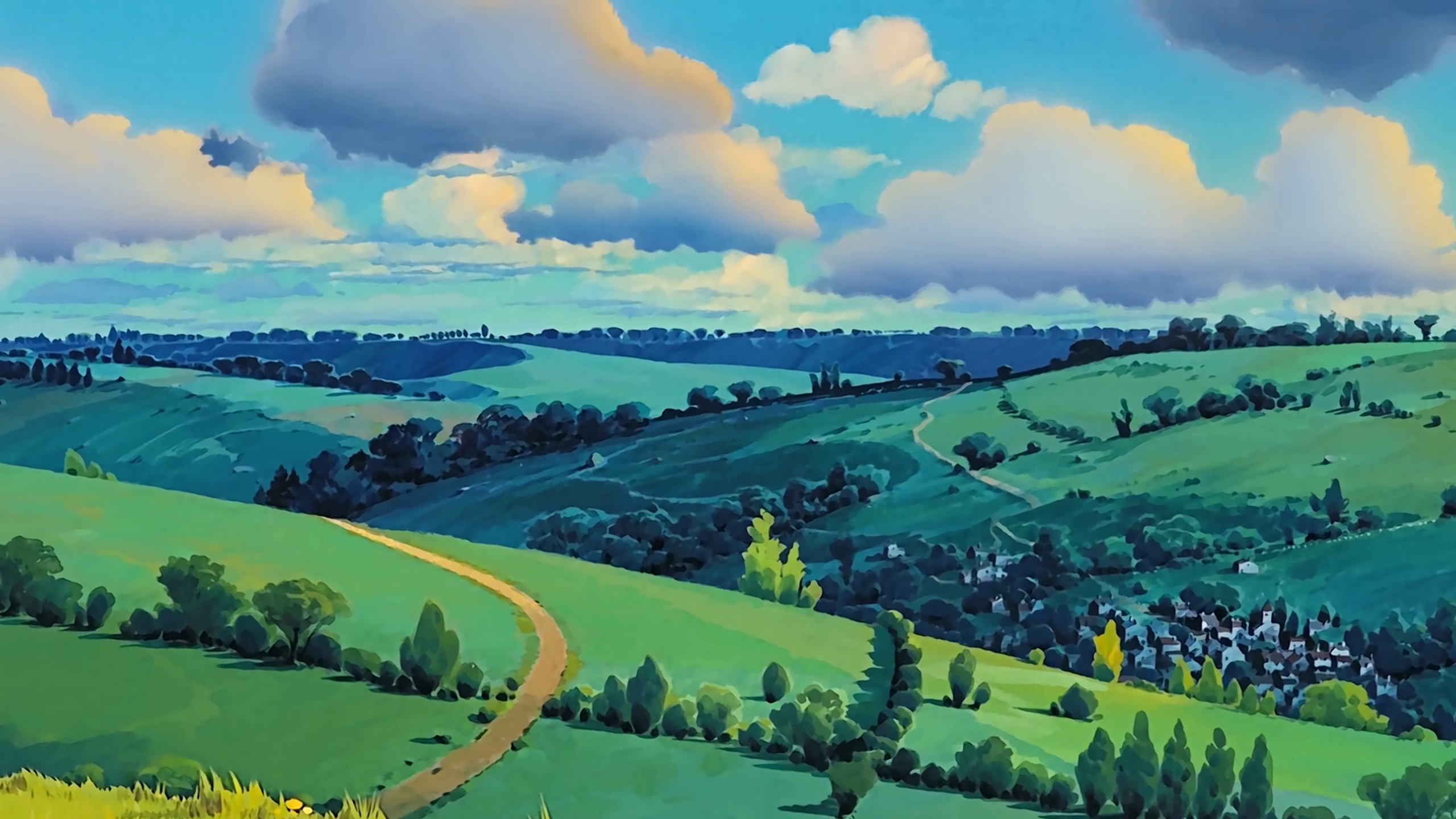 2560x1440 100 Studio Ghibli wallpapers Imgur | Studio ghibli background, Anime scenery, Ghibli artwork