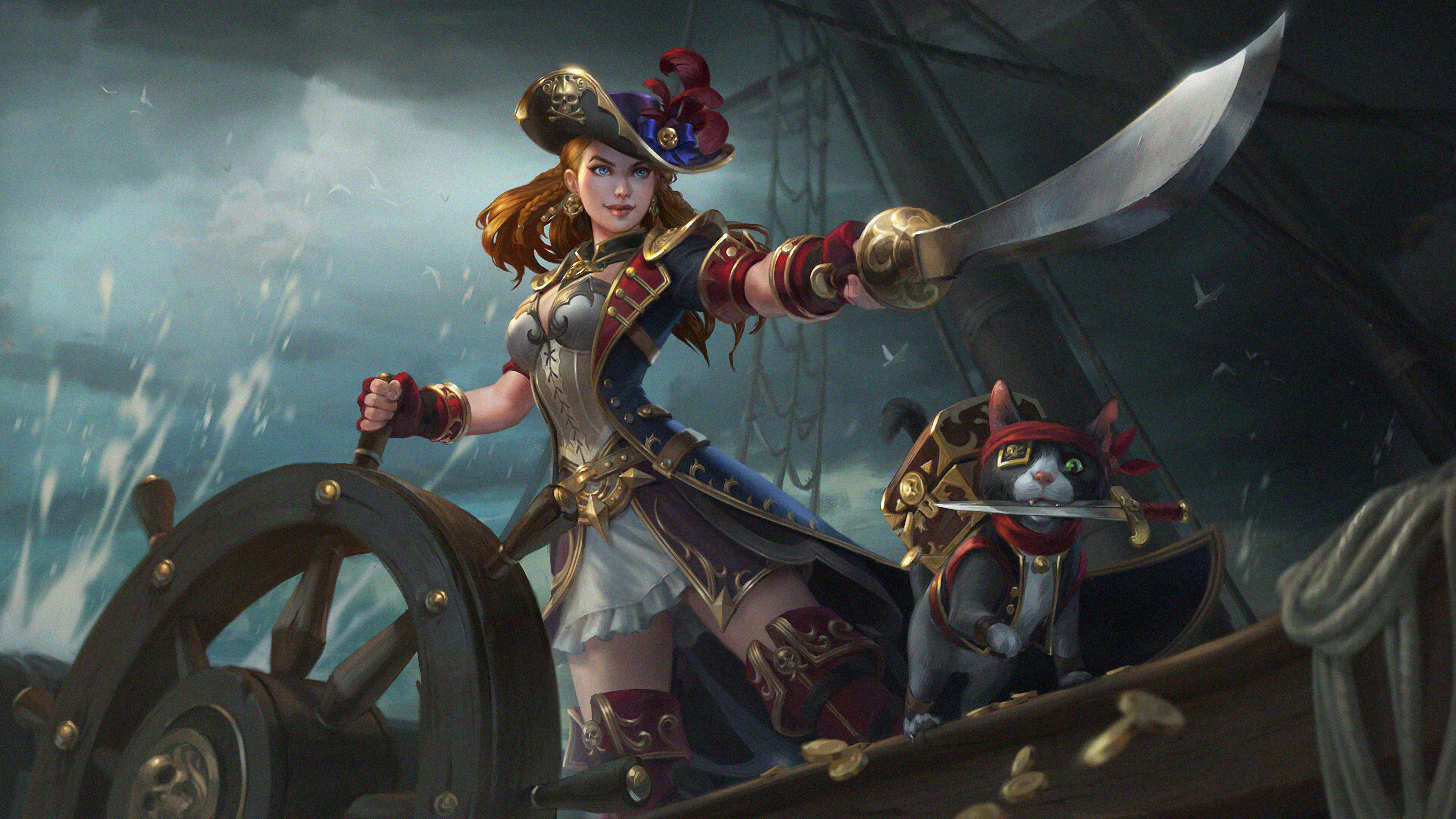 3840x2160 Smite Pirate Admiral 4k, HD Games, 4k Wallpapers, Images, Backgrounds, Photos and Pictures