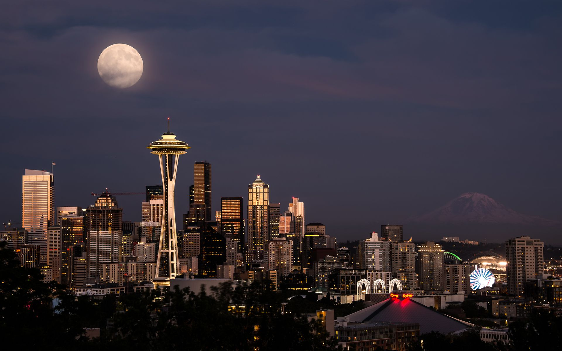 1920x1200 West Seattle Neighborhood | Seattle wallpaper, Day trips from seattle, Panoramic photography