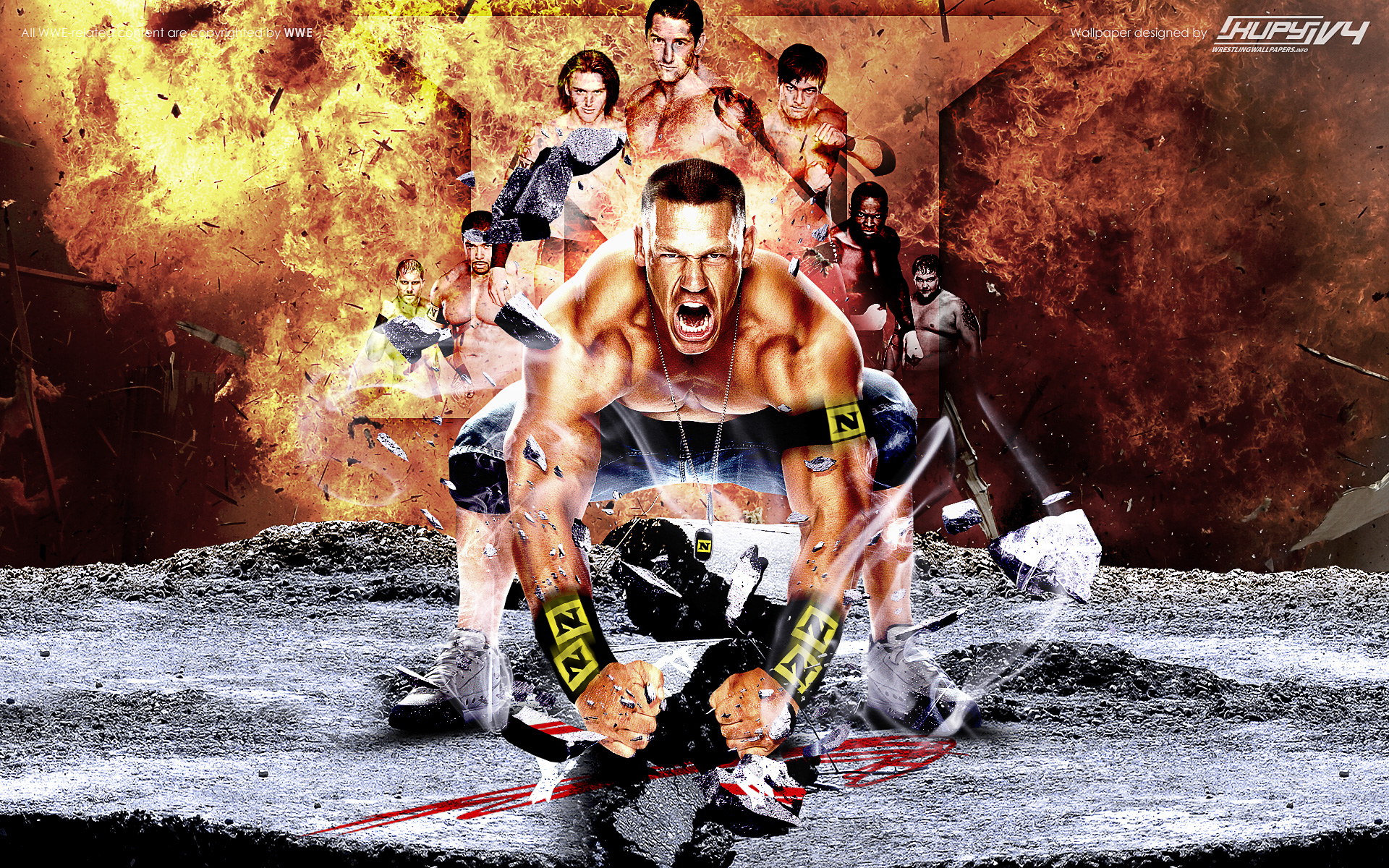 1920x1200 NEW Nexus' John Cena wallpaper! Kupy Wrestling Wallpapers