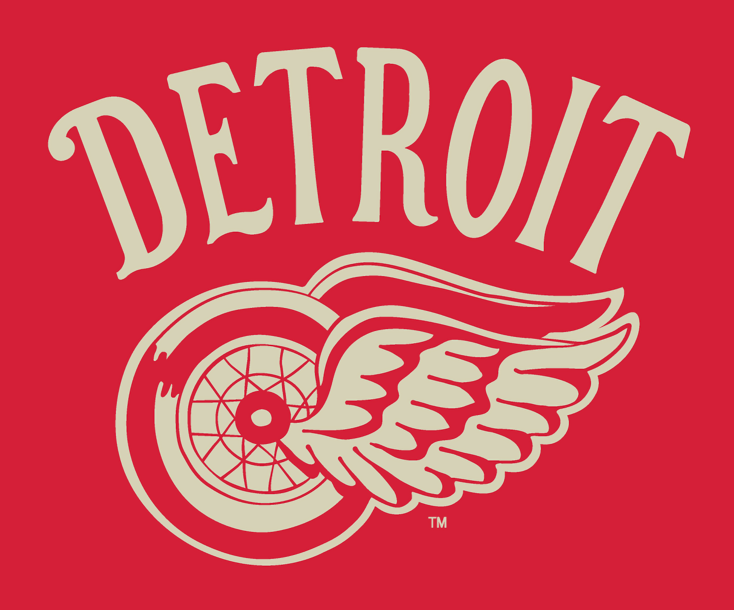2560x2128 Detroit Red Wings HD Wallpaper