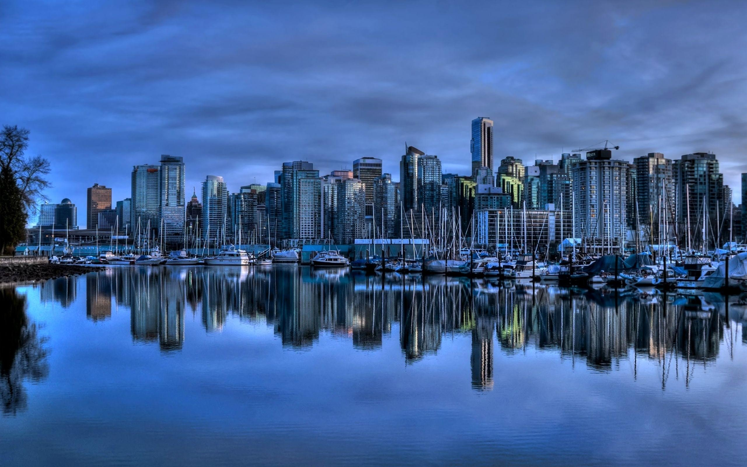 2560x1600 Landscapes cityscapes Vancouver towns skyscrapers city skyline wallpaper | | 303247