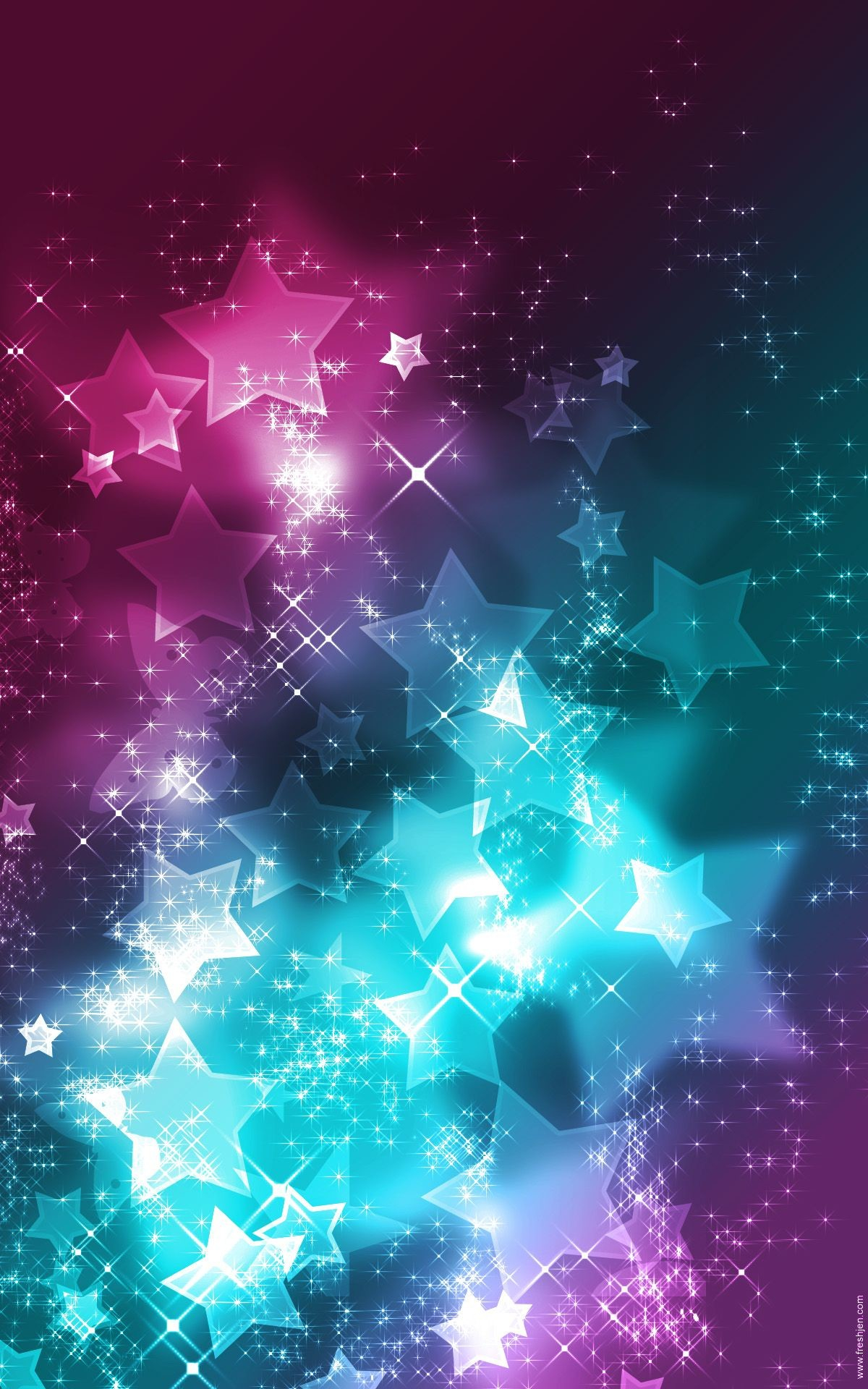 1200x1920 Pink and Purple Star Backgrounds (49+ pictures