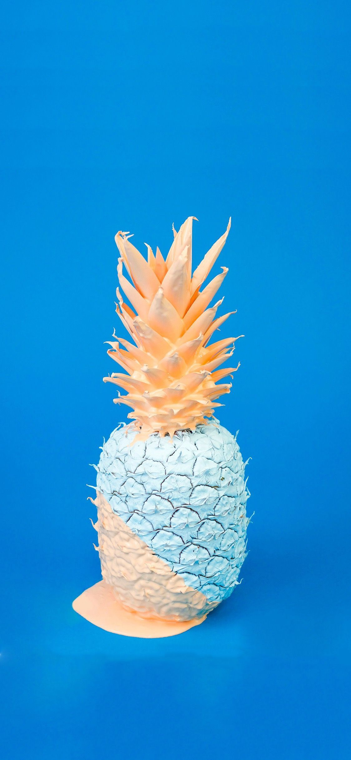 1125x2436 Blue Pineapple Wallpapers Top Free Blue Pineapple Backgrounds