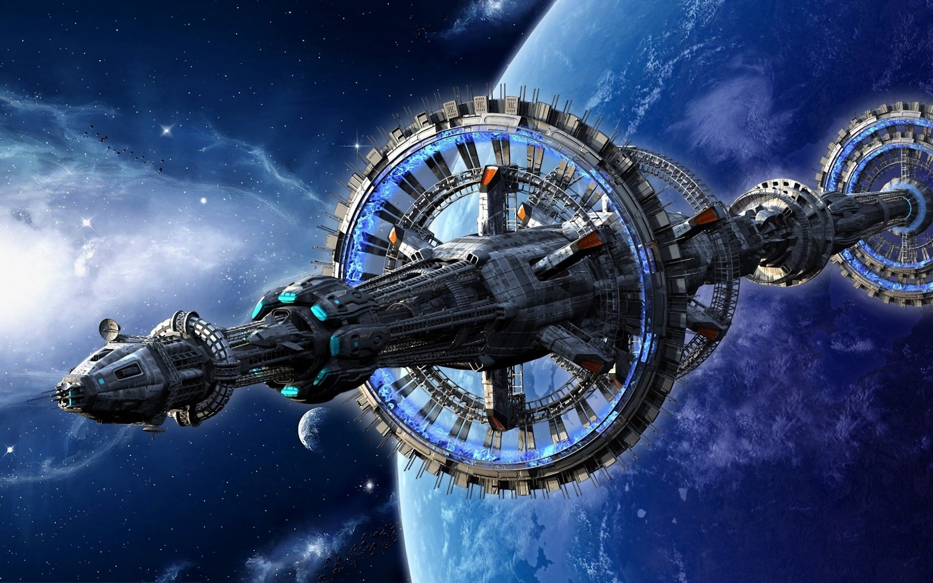 1920x1200 110+ Sci Fi Space Station HD Wallpapers and Backgrounds