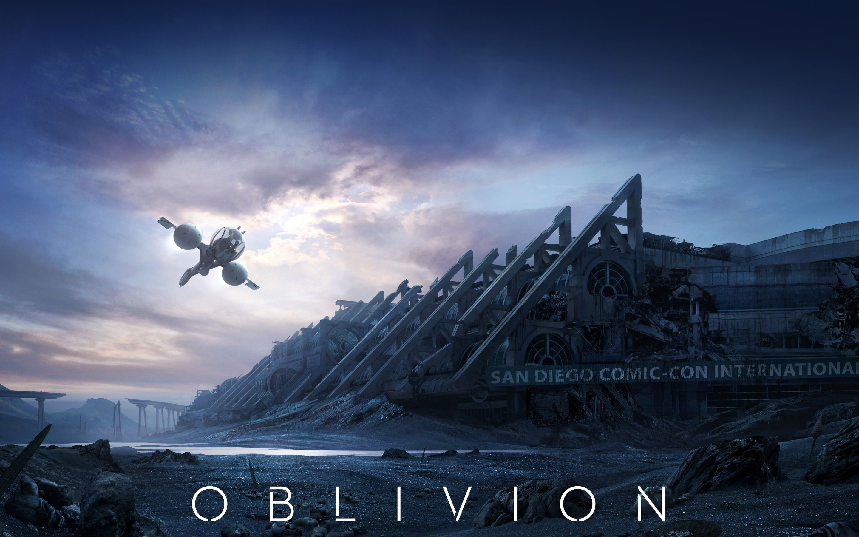 2880x1800 Oblivion | Cinema, Templos