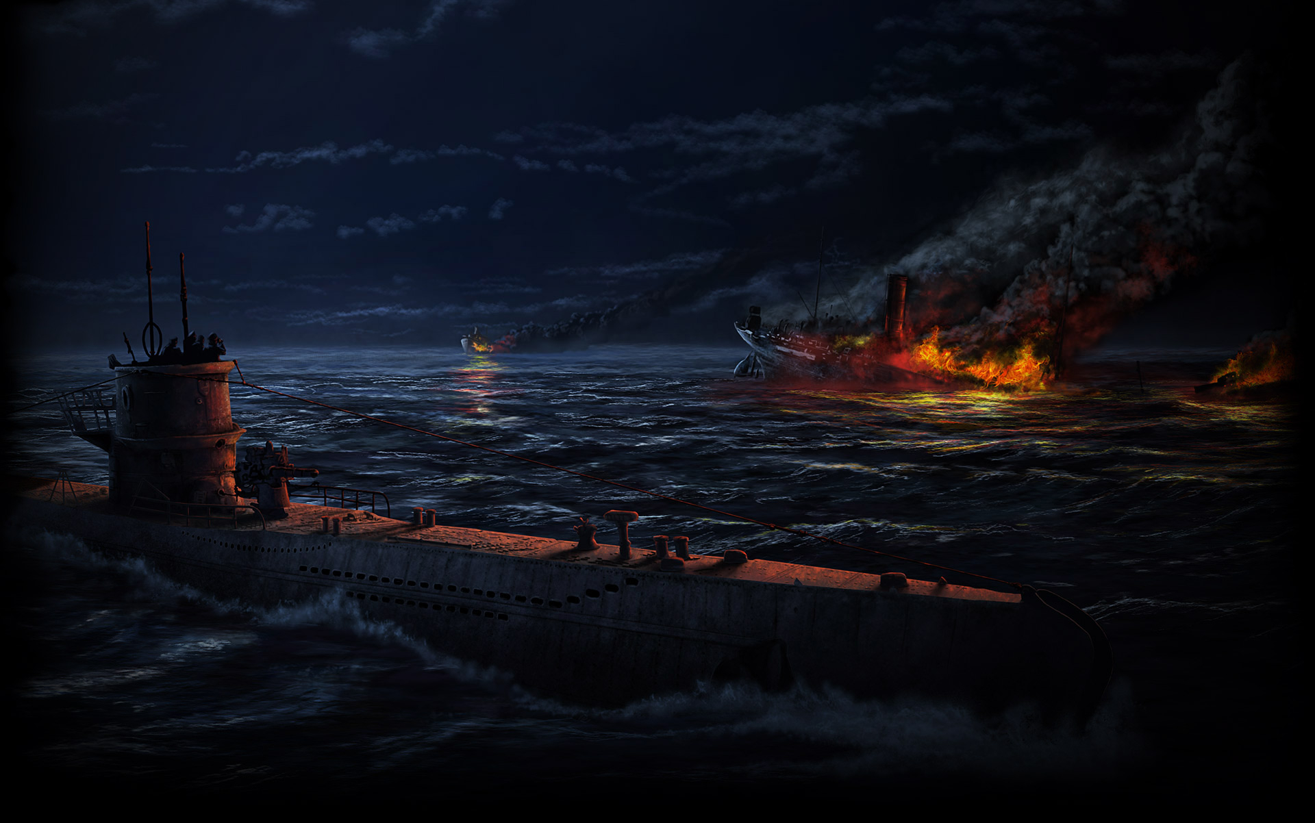 1920x1202 Steam Community Market :: Listings for 394360-Submarine by night