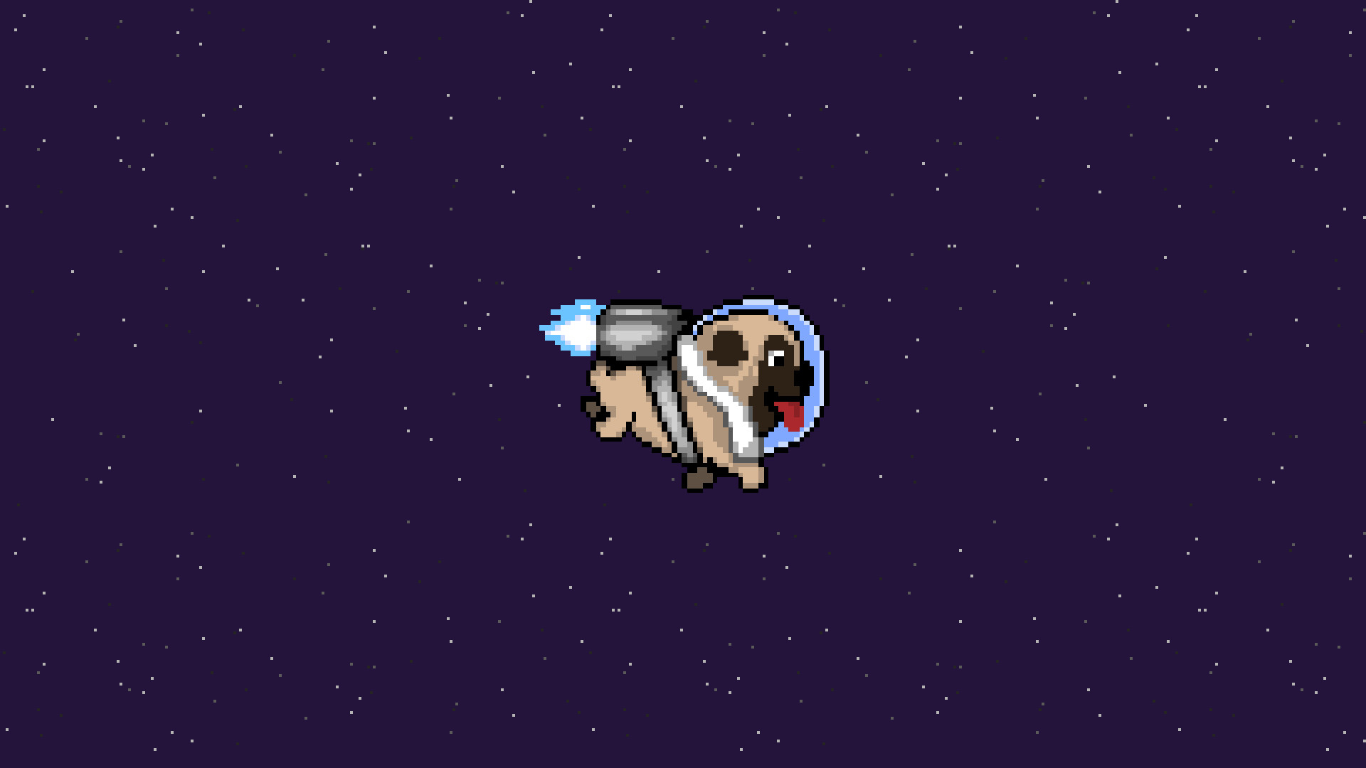 1920x1080 Pug Dog Minimalism, HD Artist, 4k Wallpapers, Images, Backgrounds, Photos and Pictures