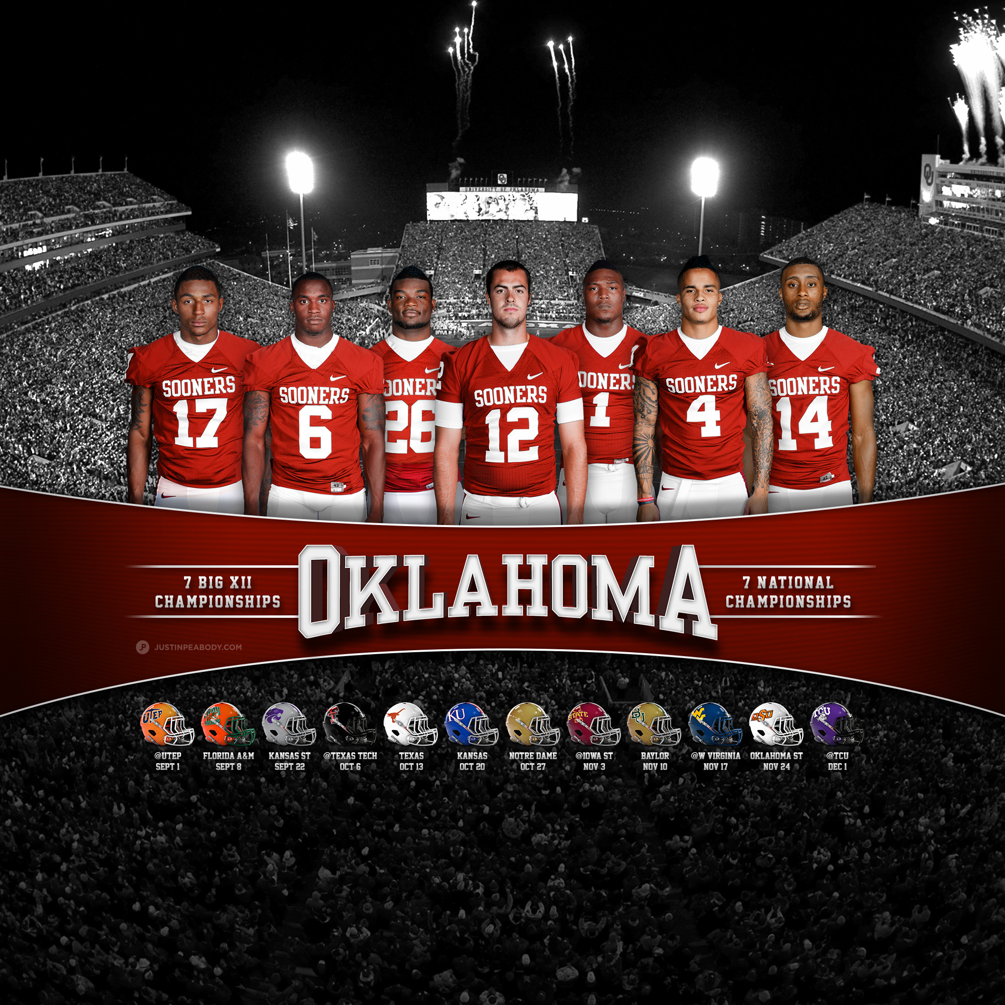 2048x2048 Ou Football Wallpaper (68+ pictures