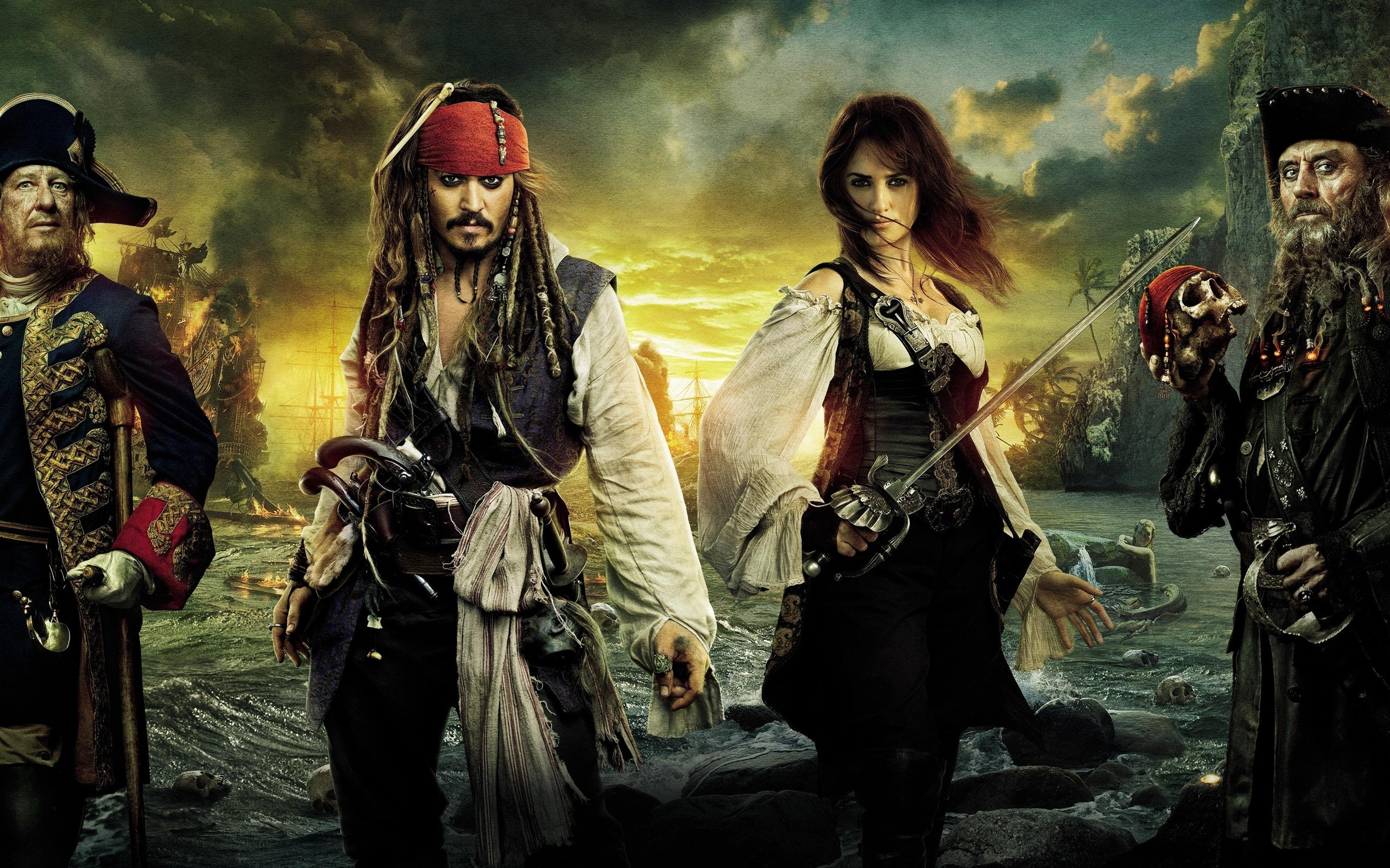 2560x1600 pirates, Of, The, Caribbean, , On, Stranger, Tides Wallpapers HD / Desktop and Mobile Backgrounds