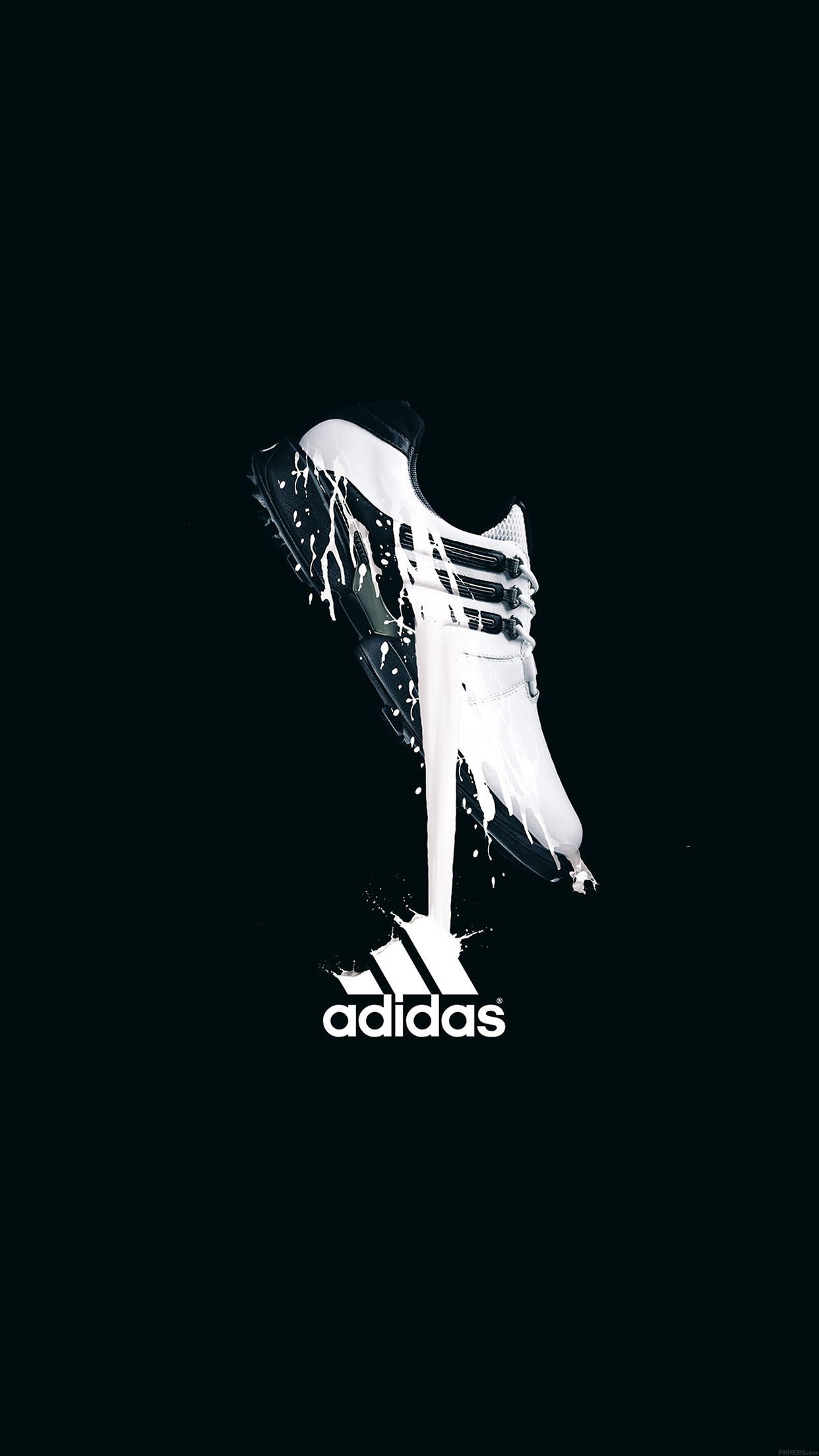 1242x2208 | iPhone11 wallpaper | ab48-wallpaper-adidas-black-logo- sports