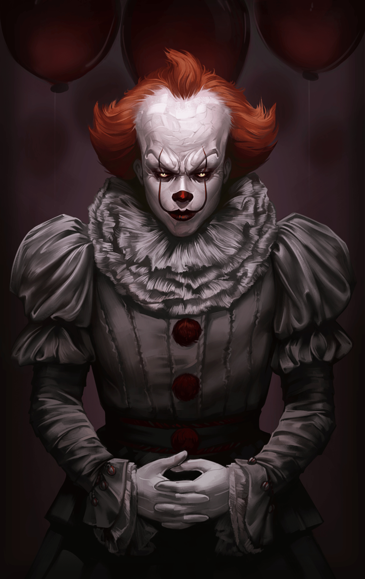 1211x1920 Pennywise Wallpaper Discover more Character, Cosmic, Cute, Horror, Maine wallpapers. ;&#128;&brvbar; | Horror show, Pennywise, Pennywise the clow