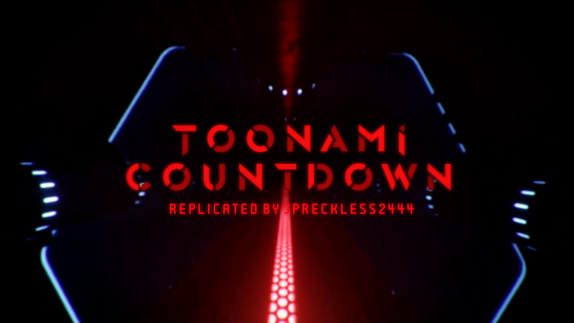 1920x1080 Toonami Countdown Font by JPReckless2444