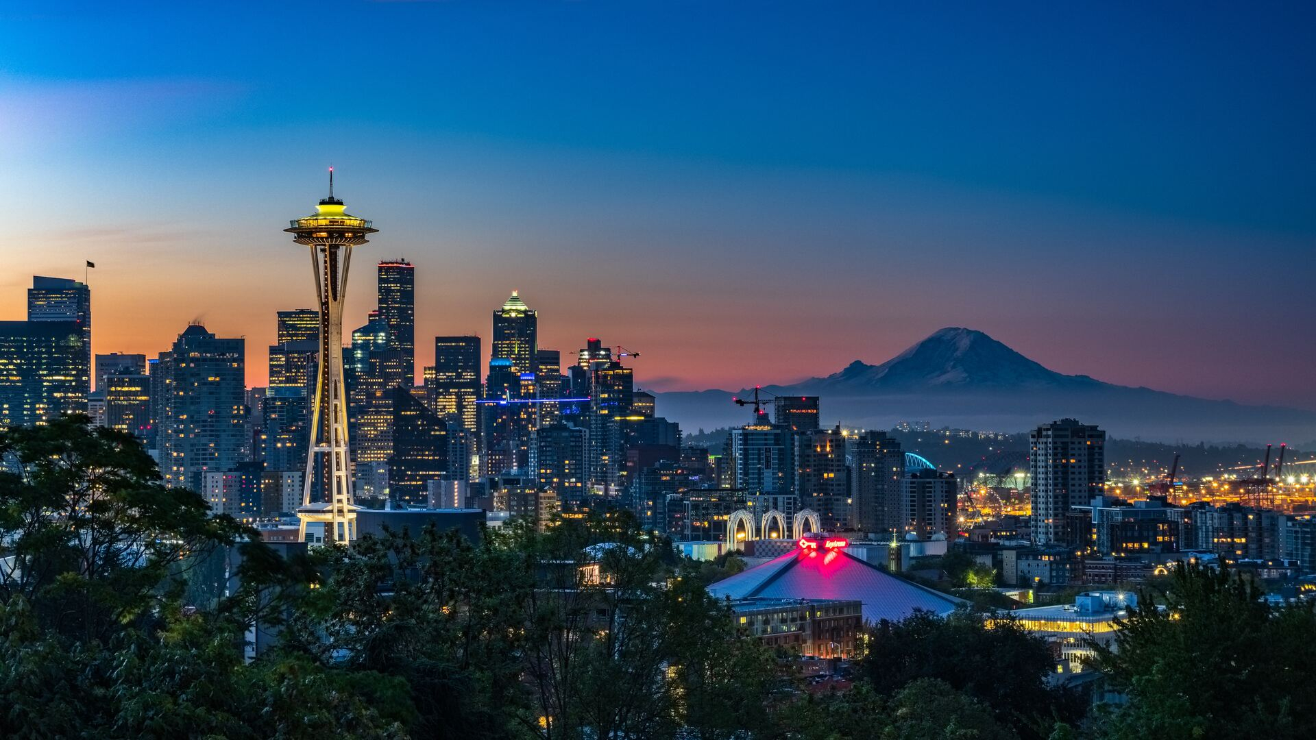 1920x1080 Kerry Park Seattle United States 5k Laptop Full HD 1080P HD 4k Wallpapers, Images, Backgrounds, Photos and Pictures