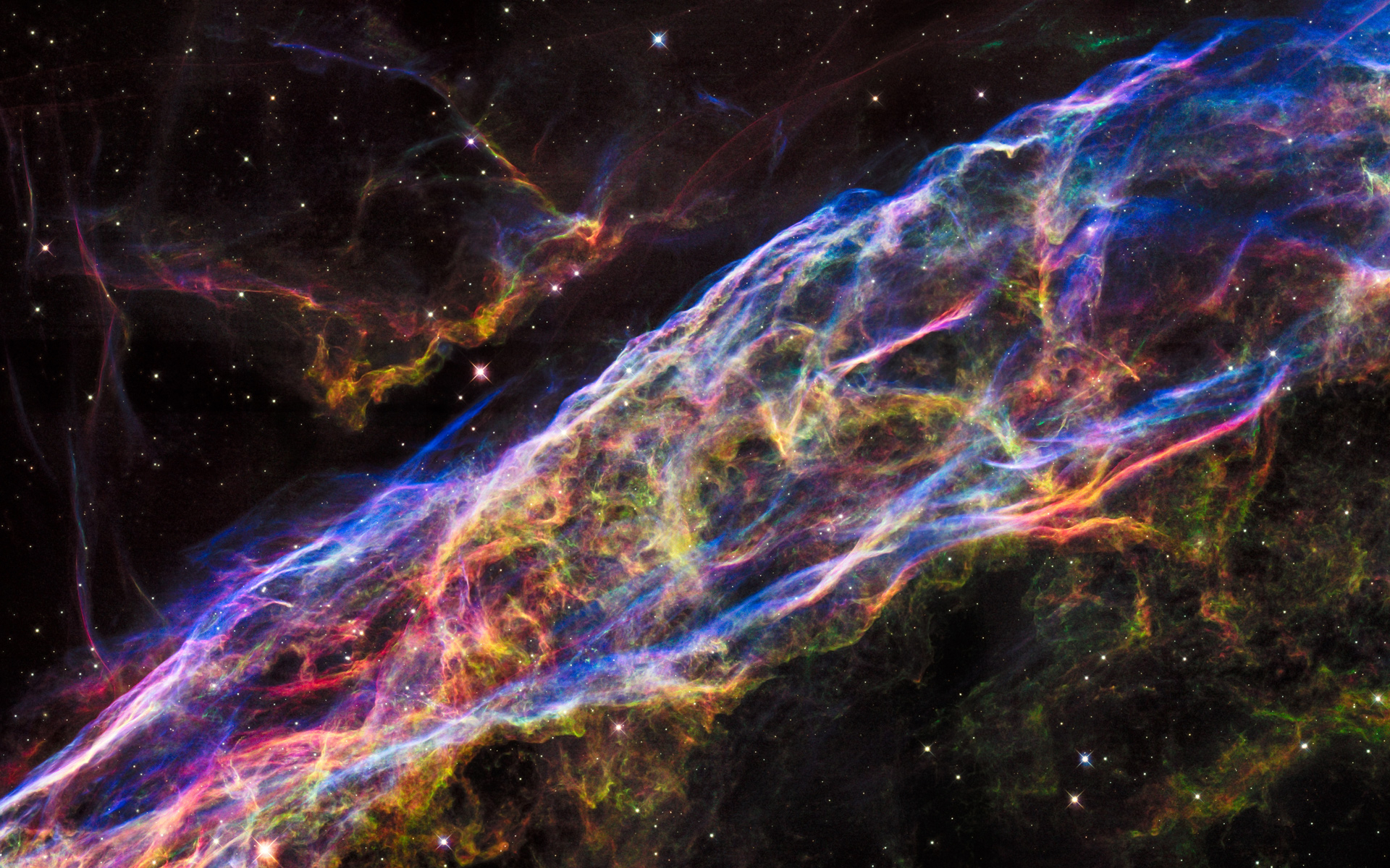 1920x1200 Veil Nebula: Supernova Remnant Wallpaper | Space
