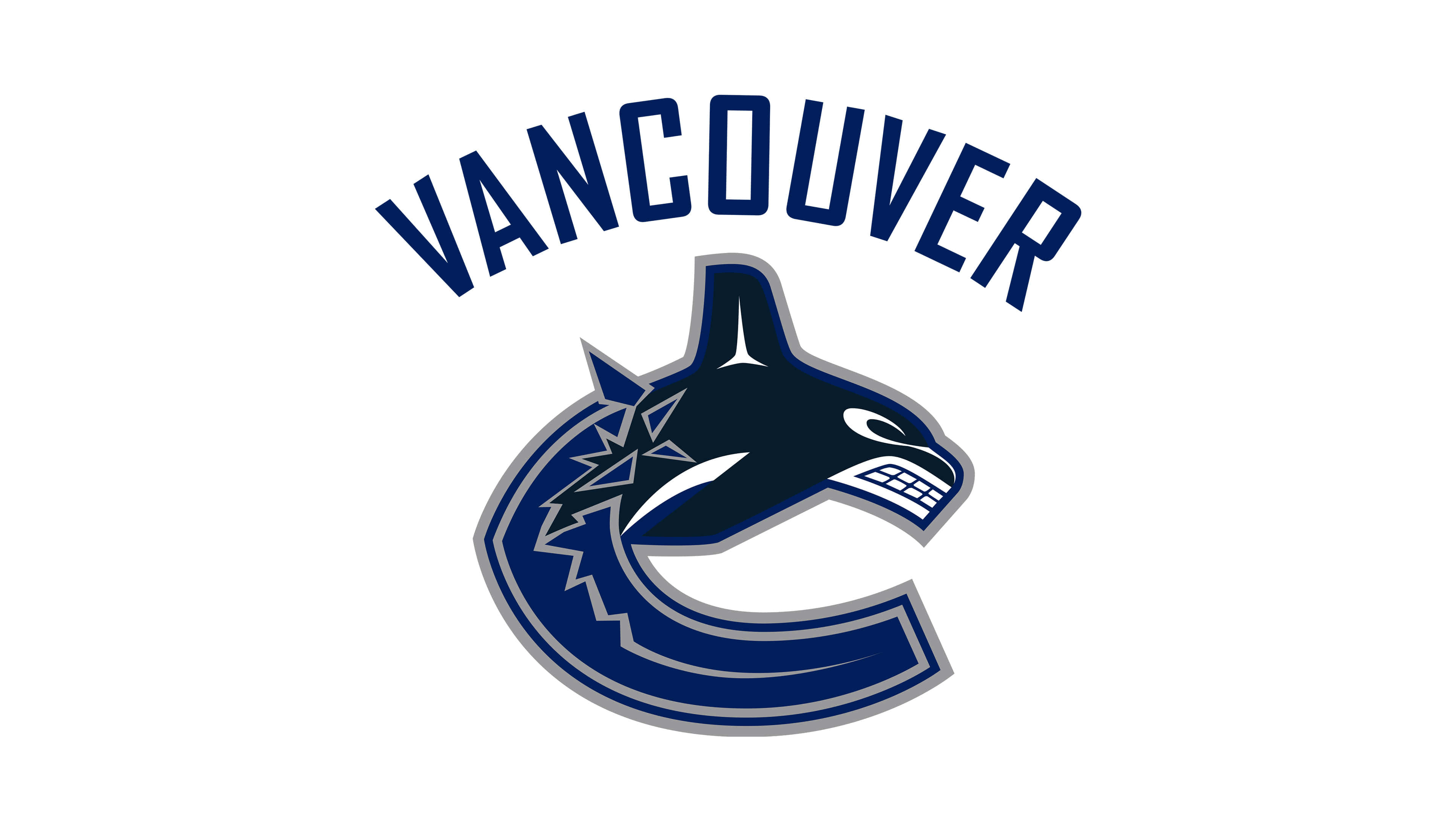 3840x2160 Vancouver Canucks NHL Logo UHD 4K Wallpaper