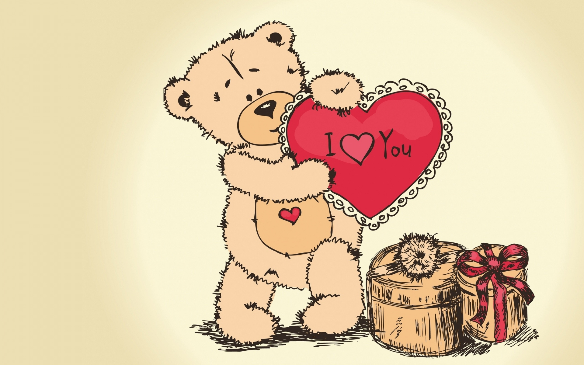 1920x1200 teddy, Bear, Love, Romance, Heart Wallpapers HD / Desktop and Mobile Backgrounds