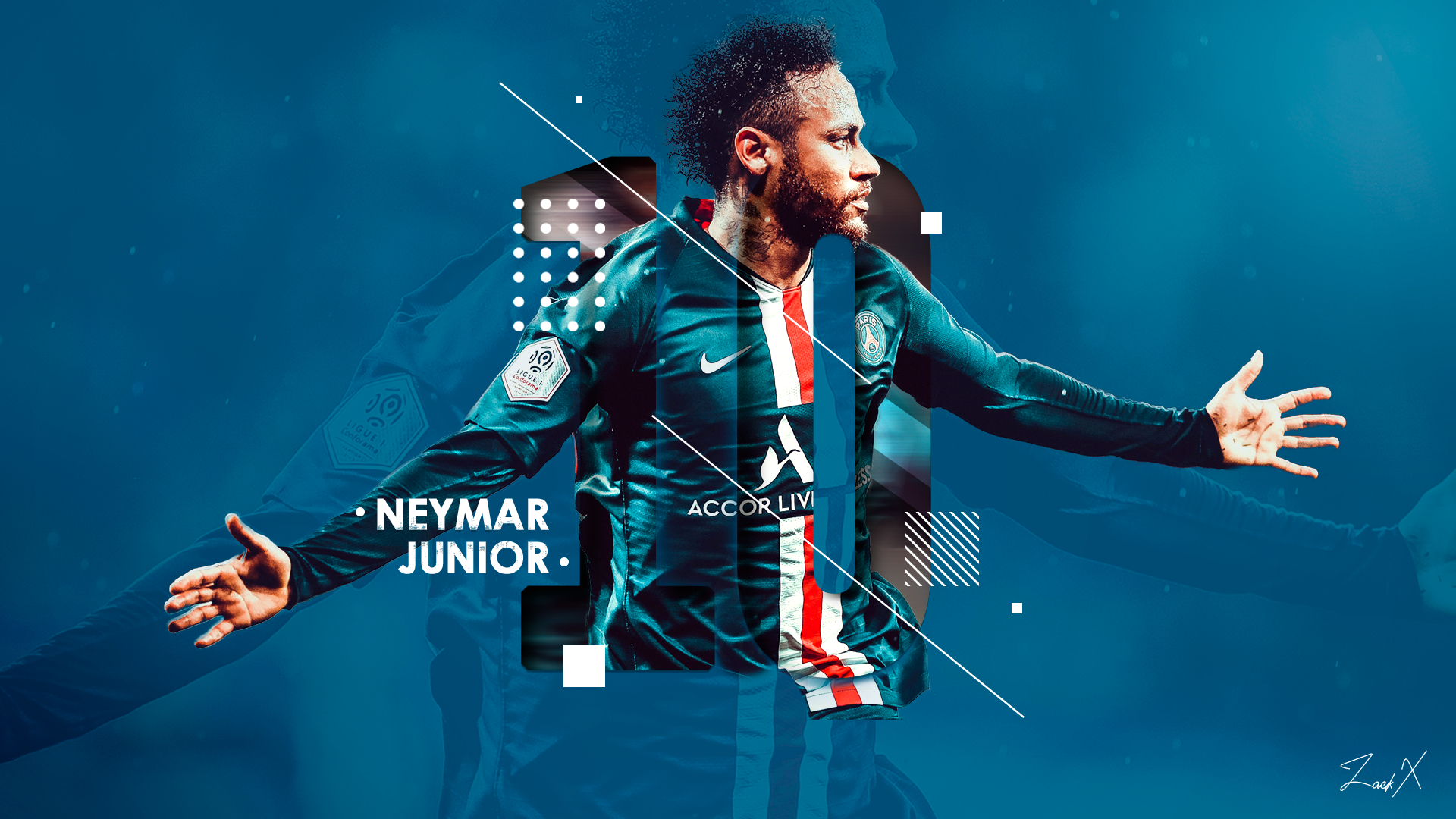 1920x1080 Zack on Twitter | Neymar jr, Neymar, Football canvas
