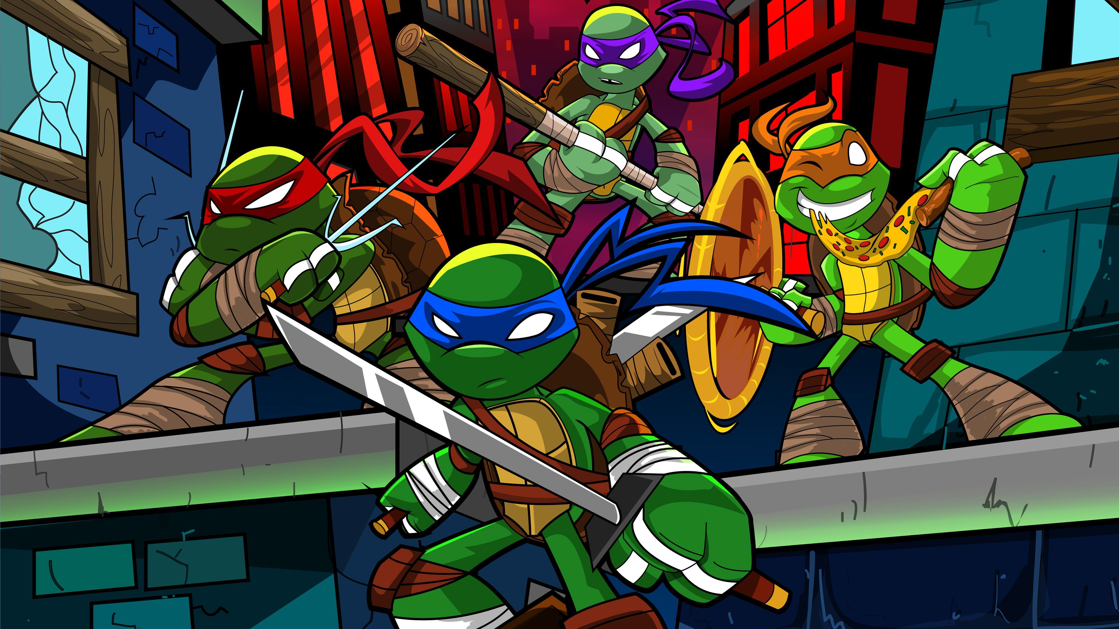 3840x2160 Mutant Ninja Turtles 4k Wallpapers