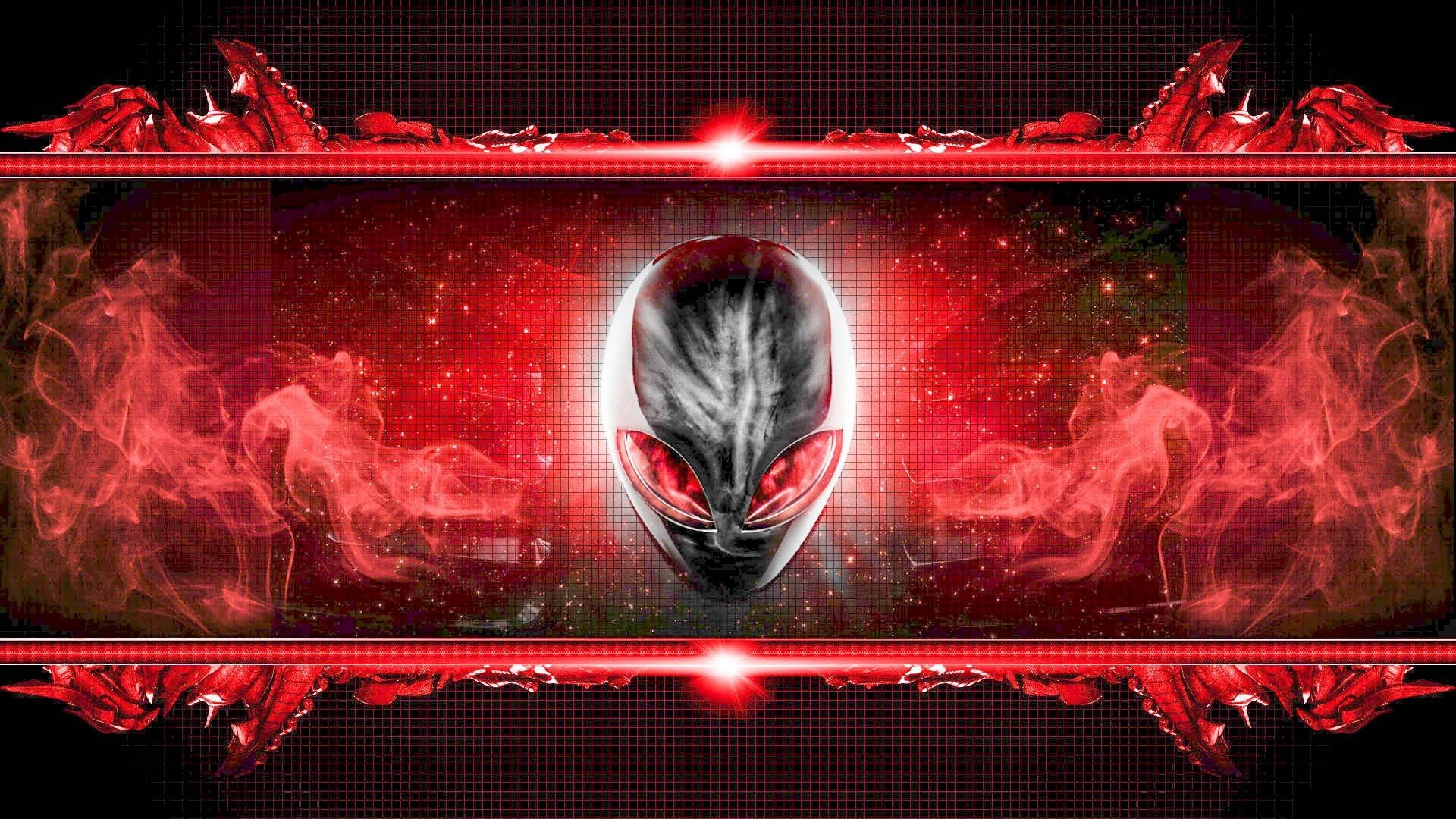 1920x1080 Red Alienware Wallpapers Top Free Red Alienware Backgrounds