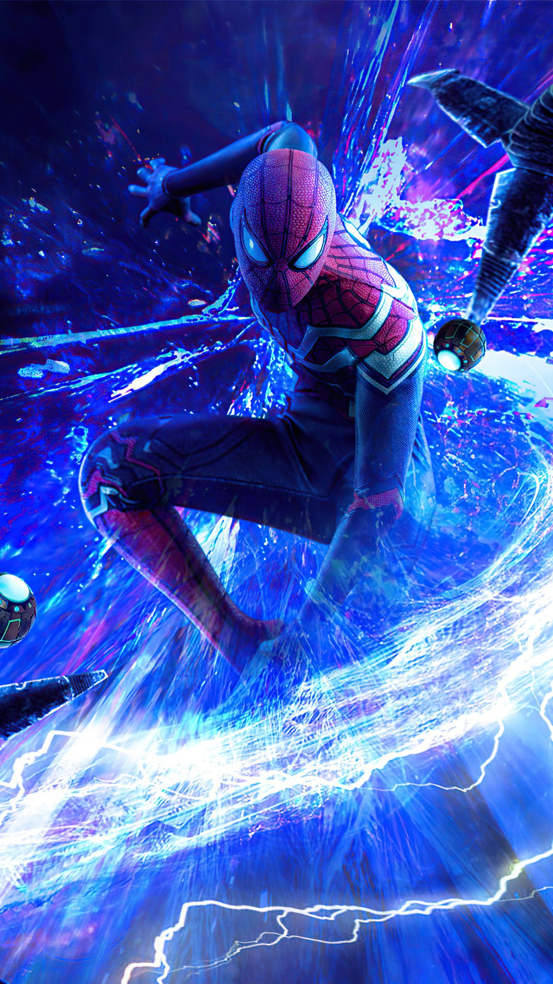 1080x1920 Neon Spider Man Wallpaper- Top Best Quality Neon Spider Man Backgrounds (HD,4k
