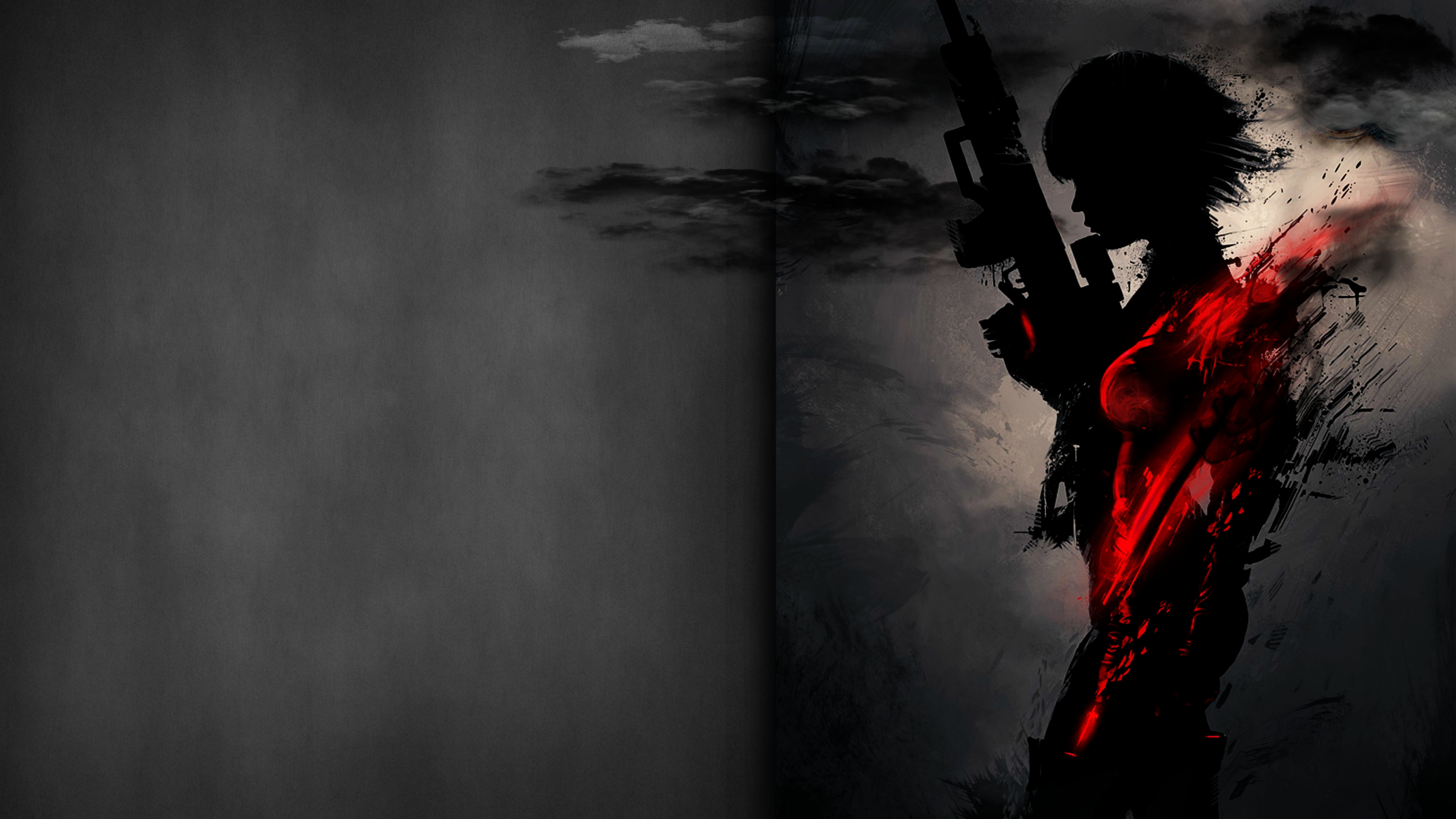 3840x2160 Sniper Artwork Dark Red 4k, HD Artist, 4k Wallpapers, Images, Backgrounds, Photos and Pictures