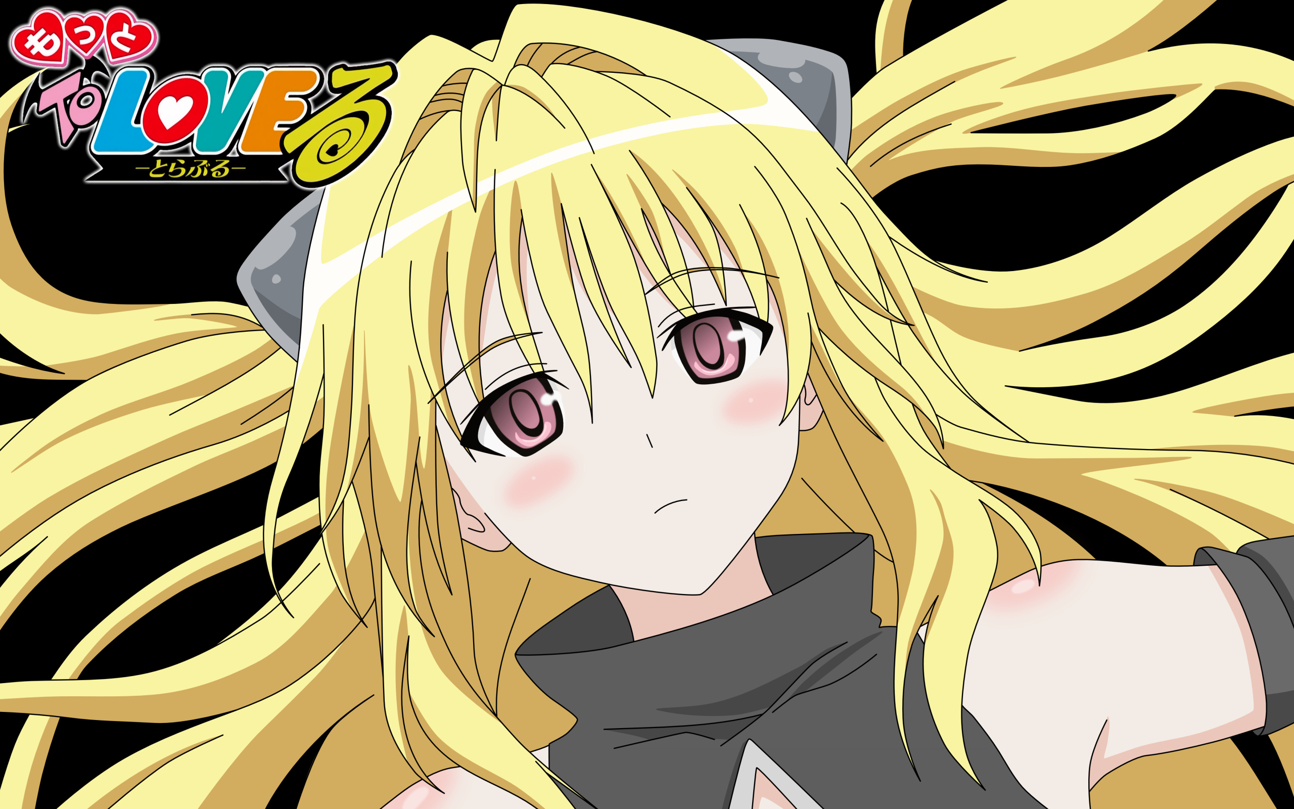2560x1600 Anime Blonde Blush Golden Darkness Long Hair Red Eyes To Love Ru Wallpaper Resolution: ID:775199