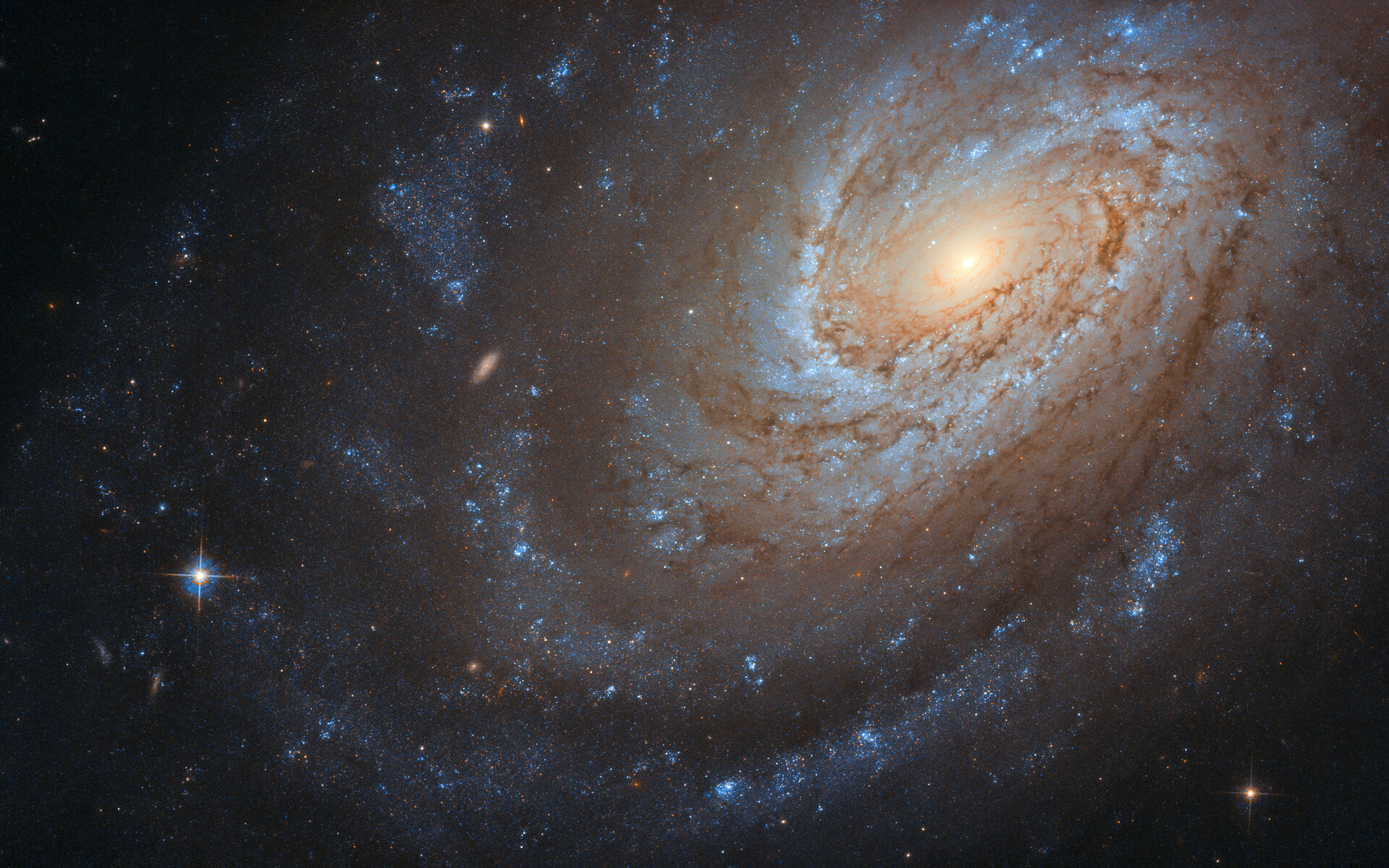 1920x1200 Feeding Time | ESA/Hubble