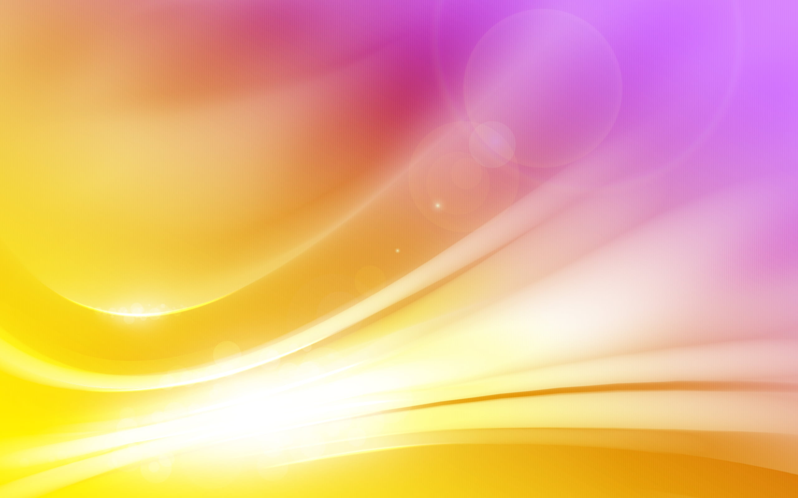 2560x1600 Yellow and pink color HD wallpaper