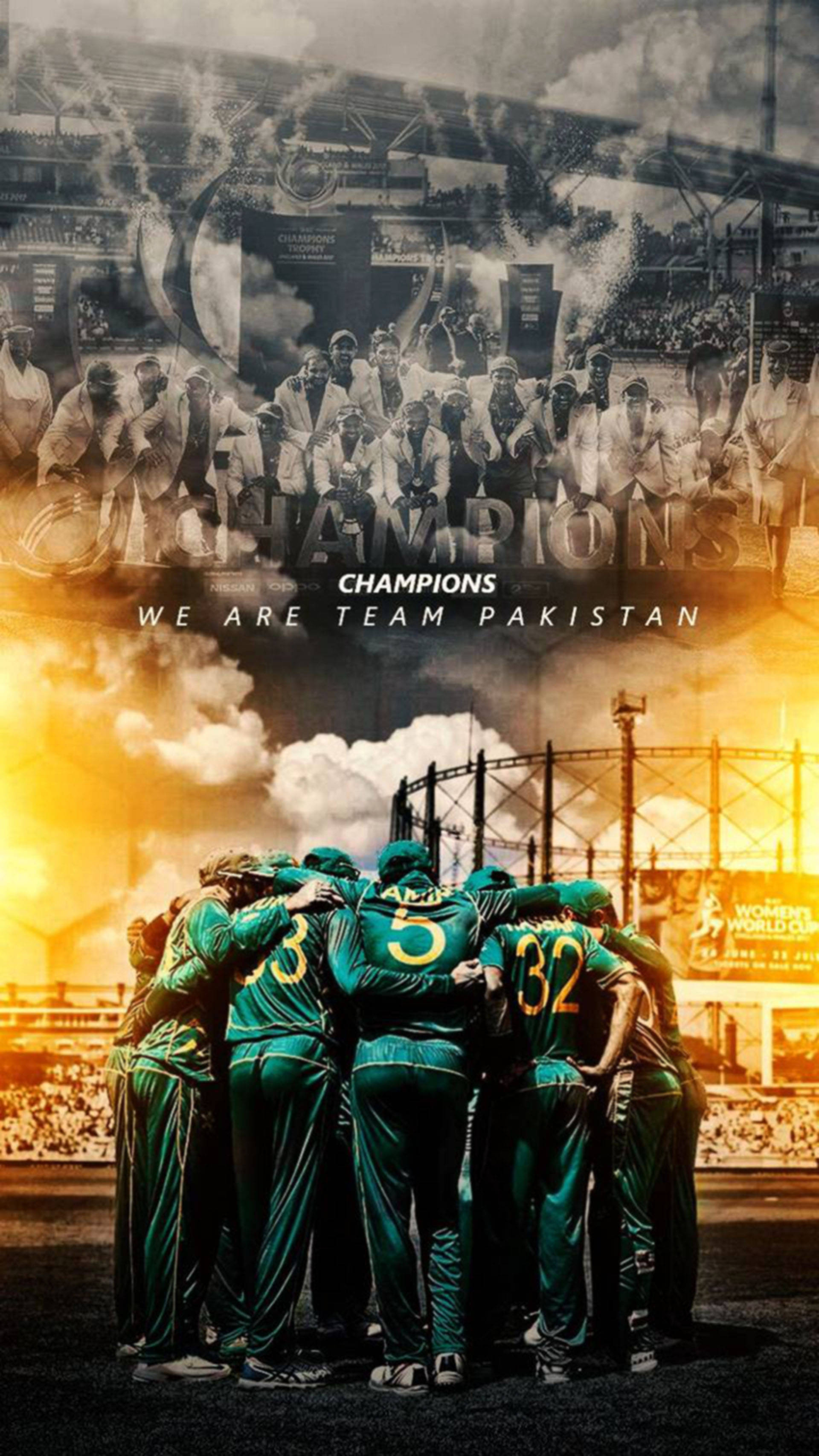 1920x3413 Download Pakistan Cricket Team Art Wallpaper