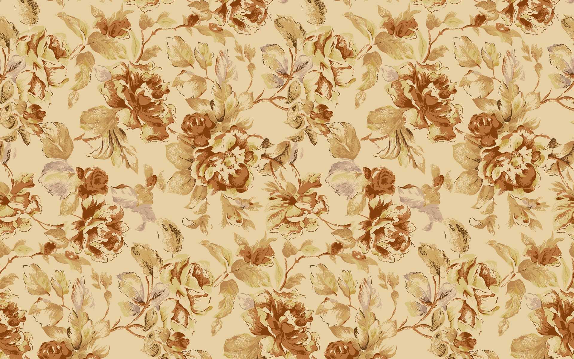 1920x1200 FREE 18+ Vintage Floral Wallpapers in PSD | Vector EPS