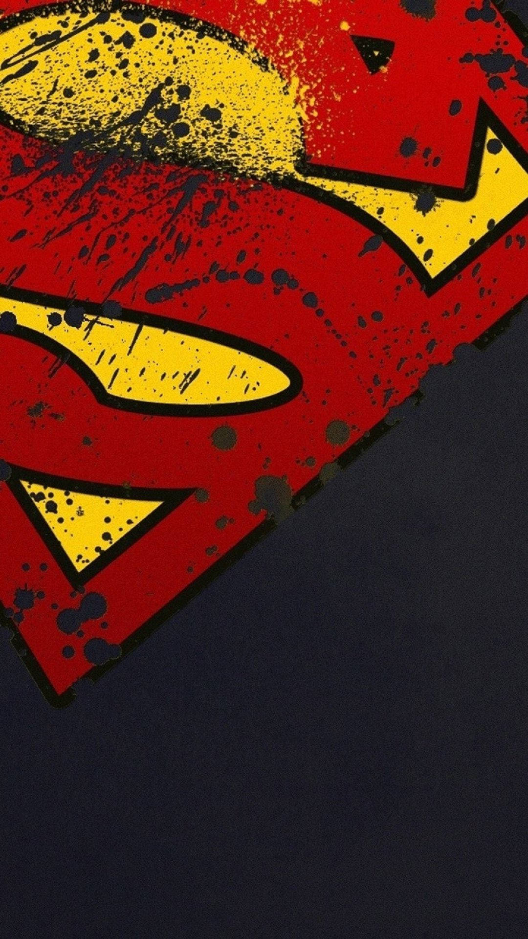 1080x1920 Download Superman Logo Minimal Android Wallpaper Free Wallpaper | Wallpapers .com