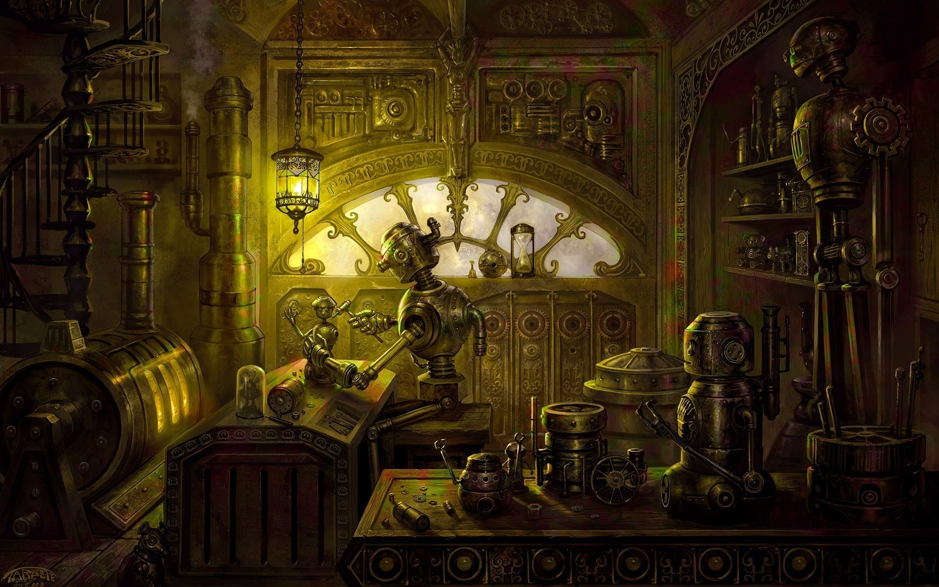 1920x1200 290+ Sci Fi Steampunk HD Wallpapers and Backgrounds