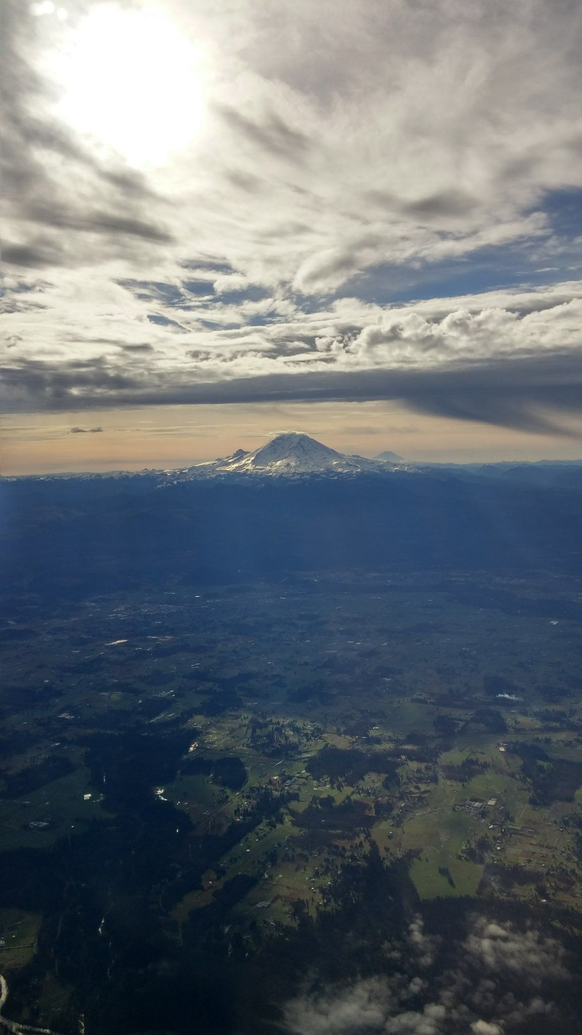 1152x2048 The Pacific Northwest. Cell phone from a plane, I use it as background wallpaper.[OC] () &acirc;&#128;&cent; /r/Earth&acirc;&#128;&brvbar; | Pacific northwest, Travel photography, Airplane view
