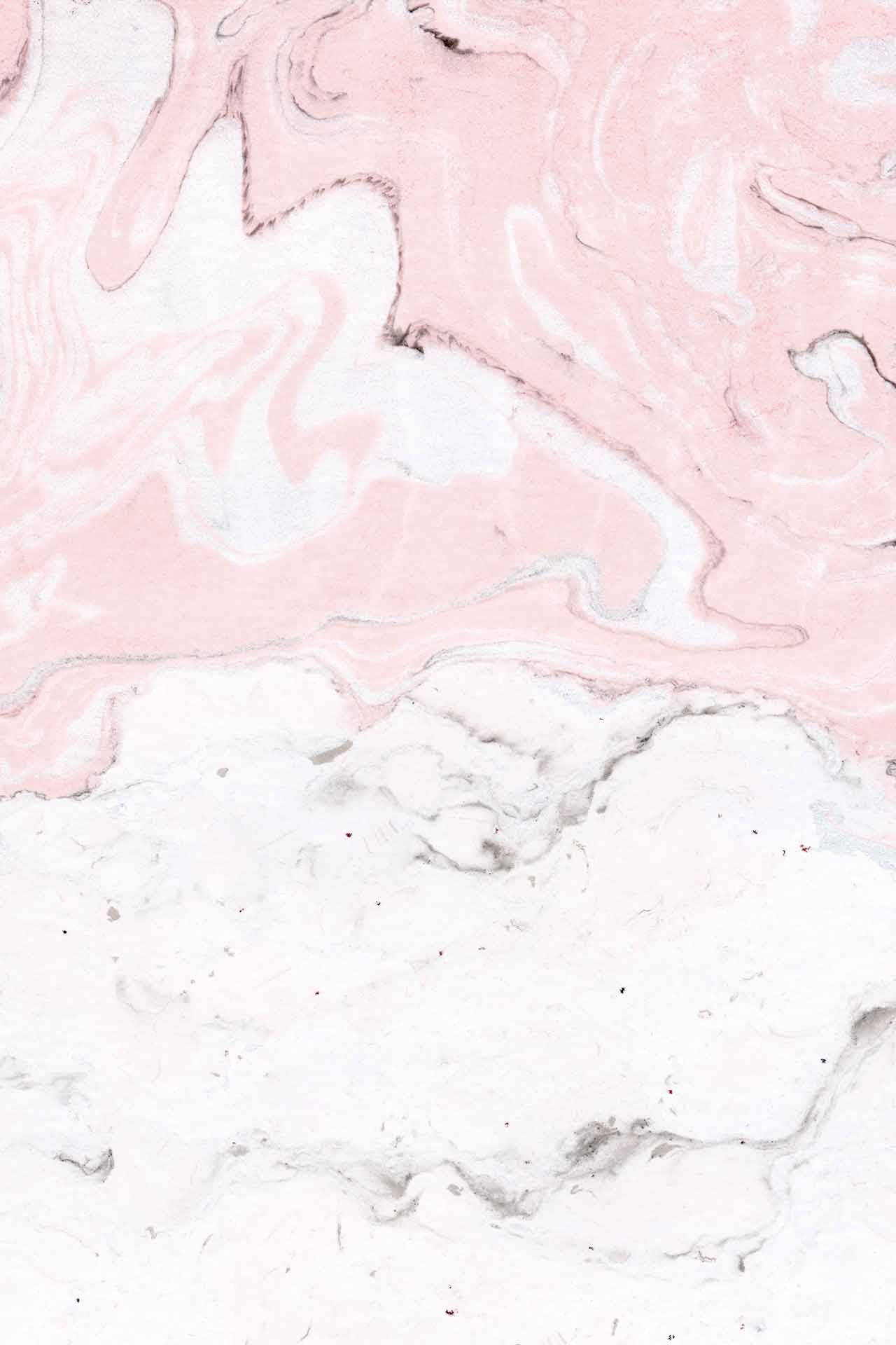 1280x1920 Download Pink Marble With Pale White Lines Wallpaper