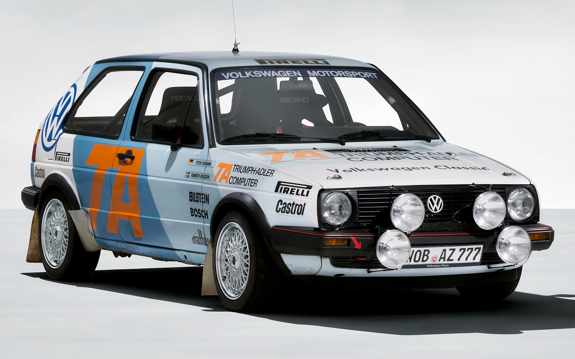 1920x1200 1984 Volkswagen Golf GTI Rally Car Wallpapers and HD Images | Car Pixel