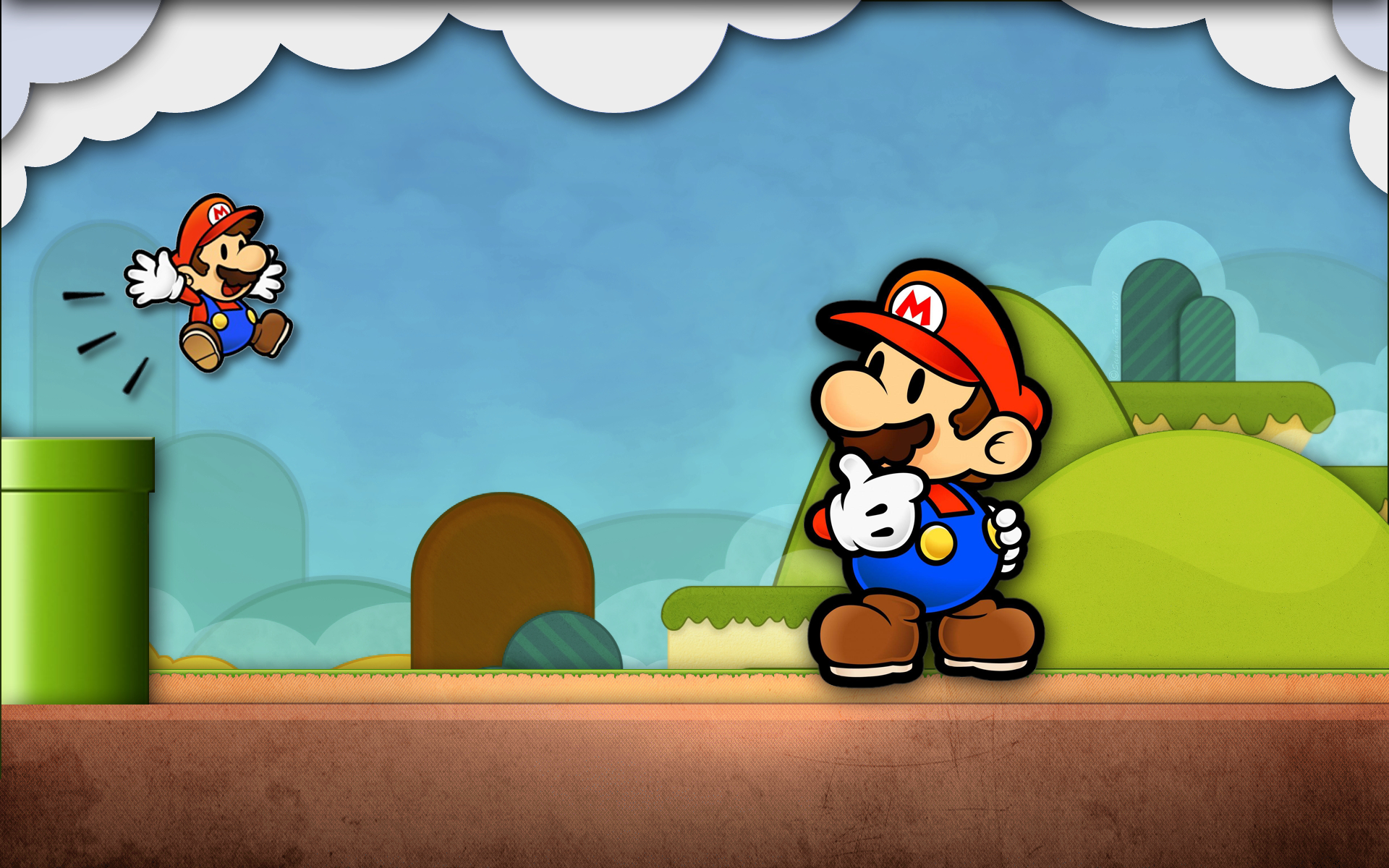1920x1200 Paper Mario Wallpapers Top Free Paper Mario Backgrounds