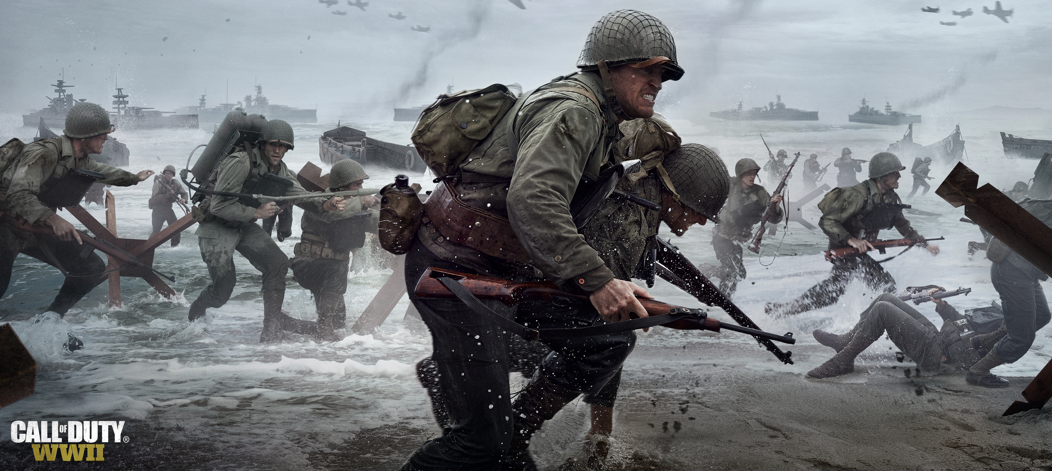3452x1546 20+ Call of Duty: WWII HD Wallpapers and Backgrounds