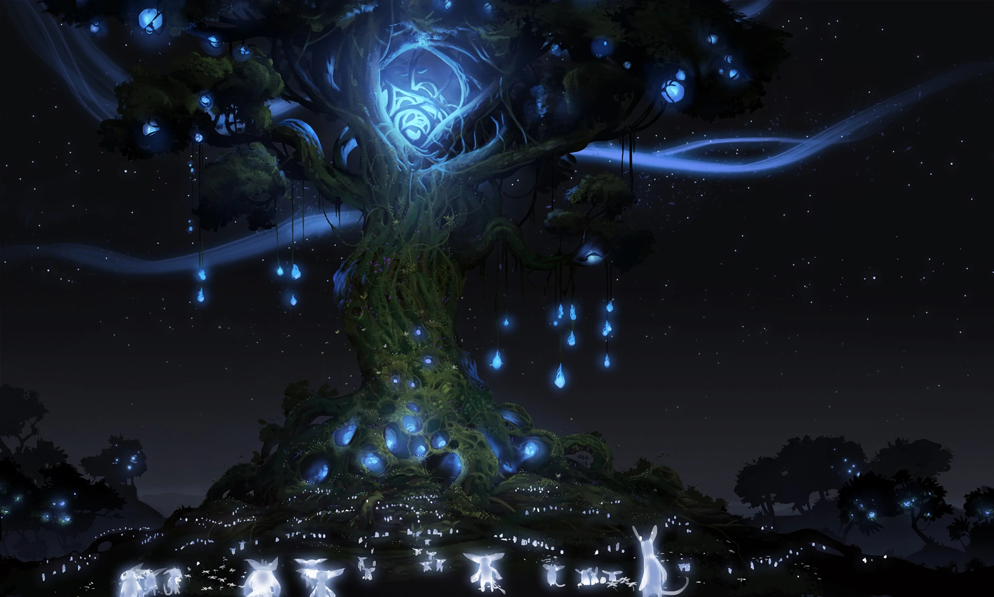 1992x1197 Spirit Tree (Character) | Ori and the Blind Forest Wiki | Fandom