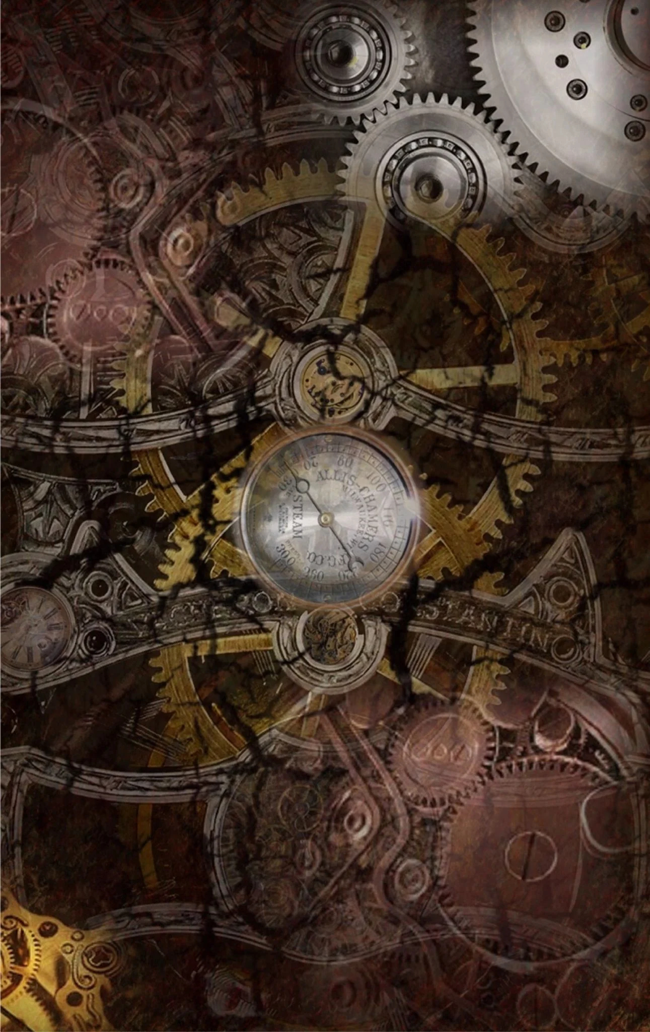 1291x2048 Steampunk Phone Wallpapers Top Free Steampunk Phone Backgrounds