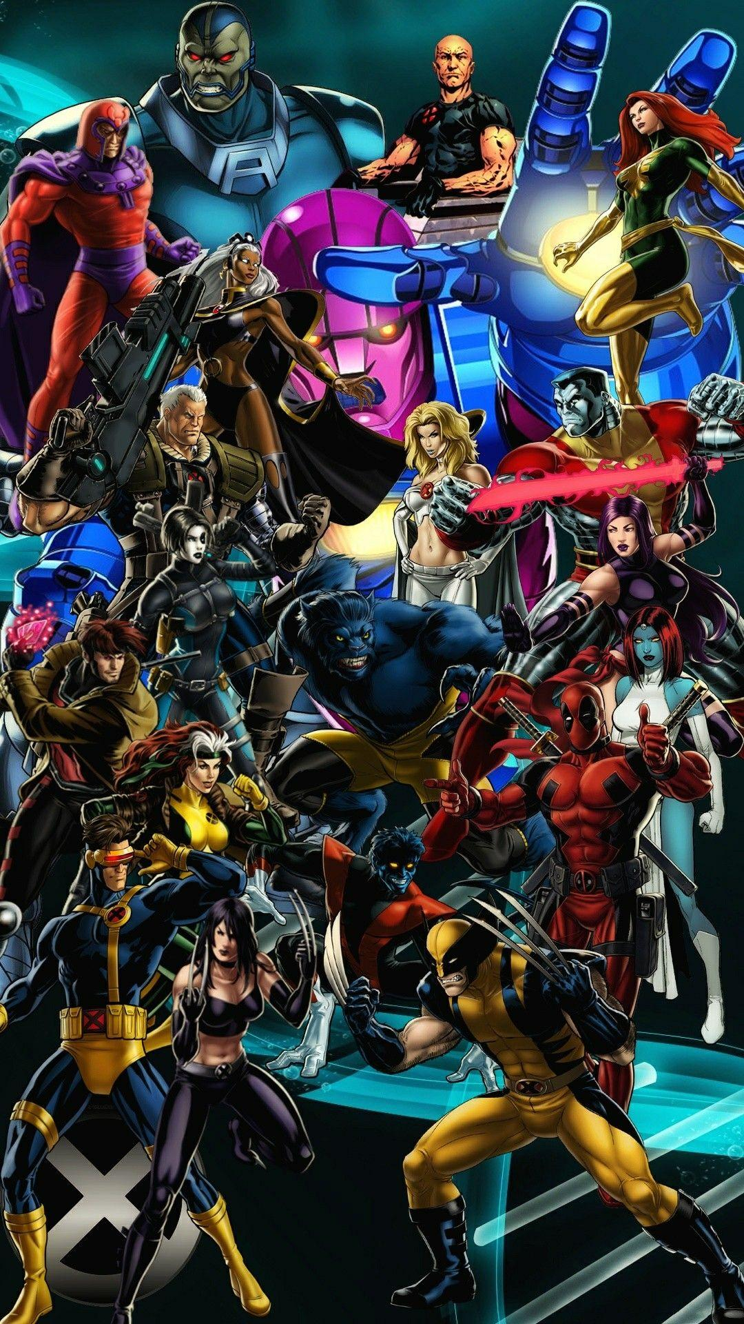 1080x1920 X-Men Heroes And Villains Wallpapers