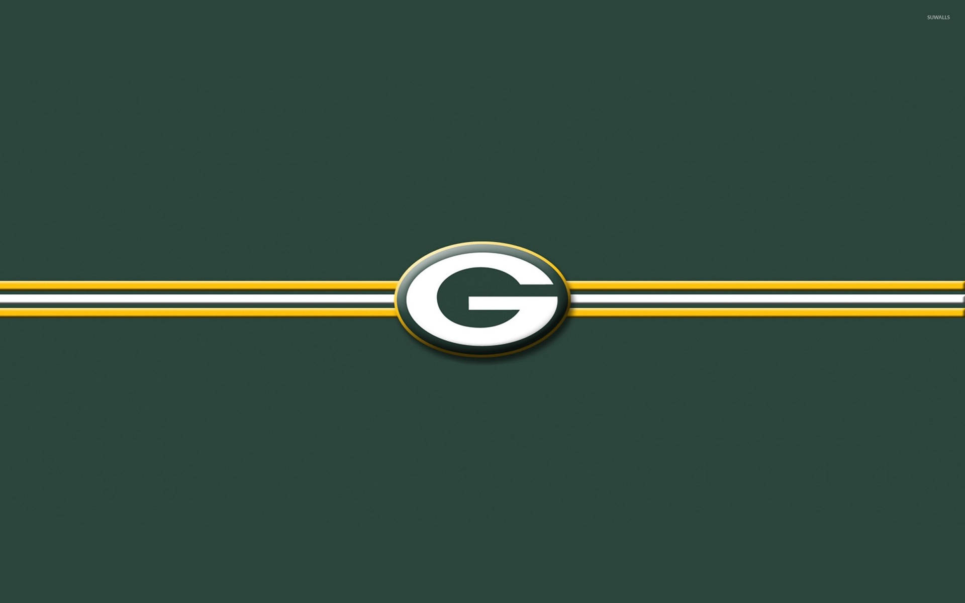 1920x1200 Download Simple Green Bay Packers Logo Wallpaper