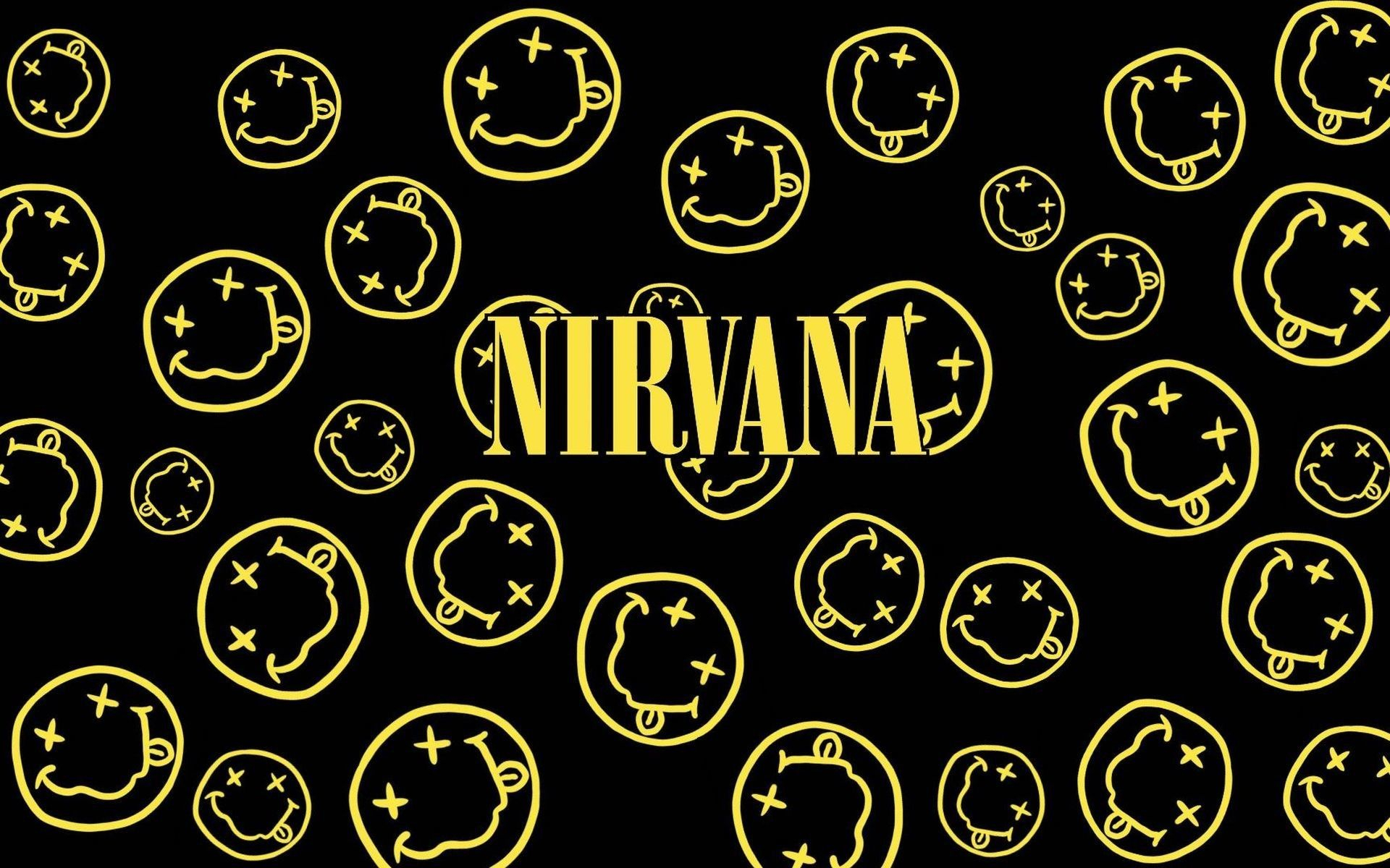 1920x1200 Nirvana Logo Wallpapers Top Free Nirvana Logo Backgrounds