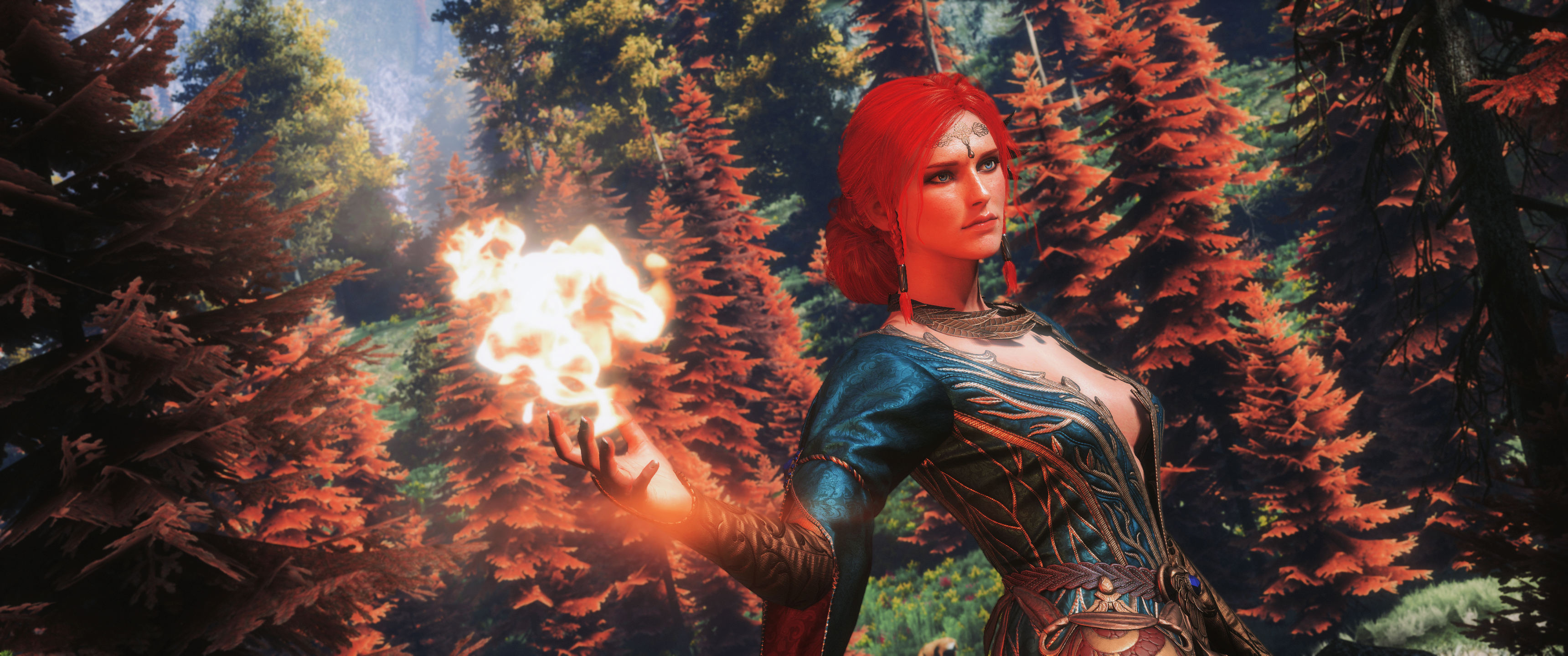 3440x1440 Wallpaper : video games, Triss Merigold, The Witcher starbeat 1384919 HD Wallpapers