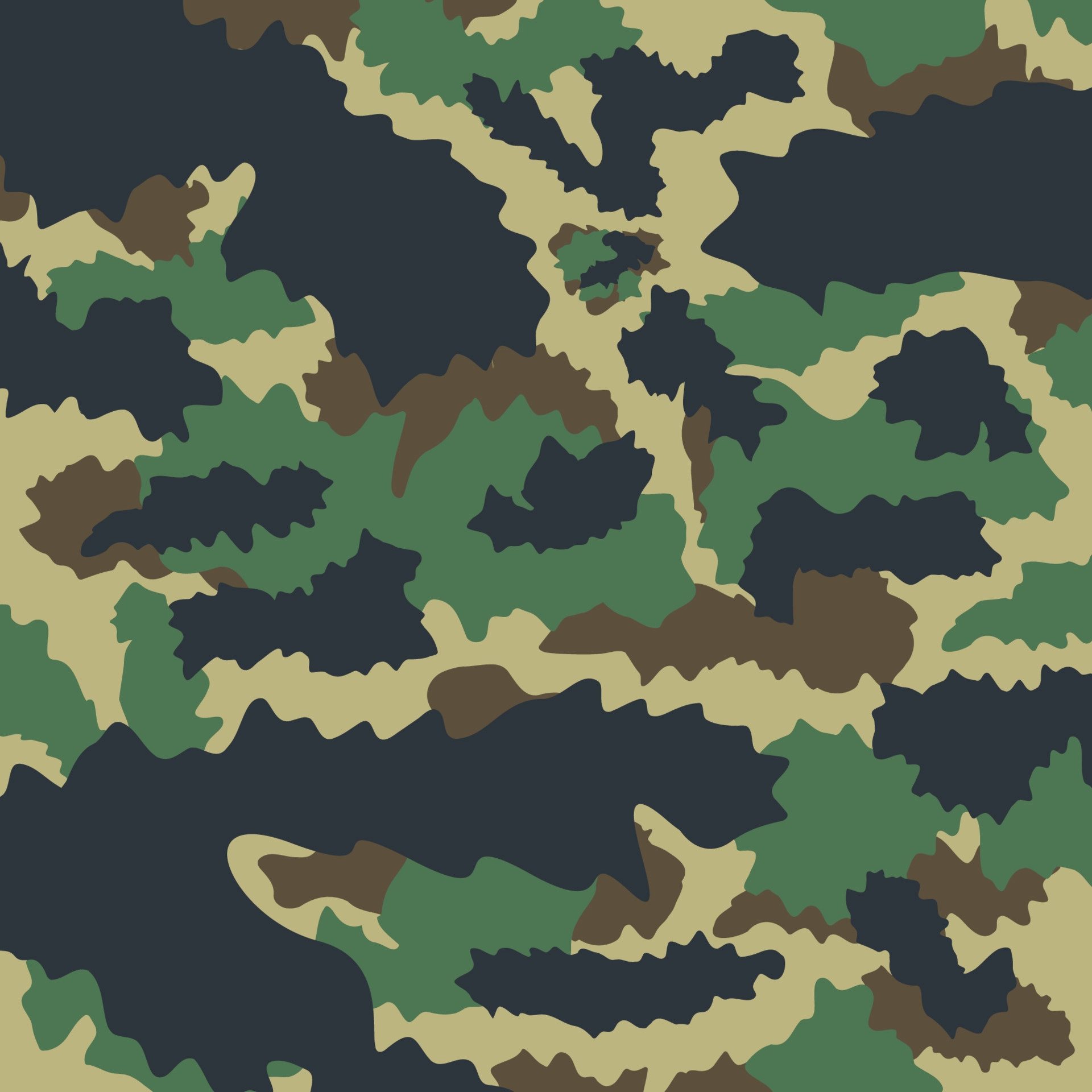 1920x1920 woodland jungle forest battlefield terrain abstract camouflage pattern military background suitable for print clothing 6762419 Vector Art at Vecteezy