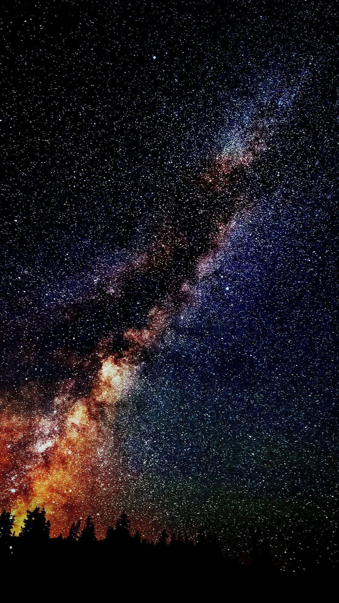 1080x1920 Night Stars iPhone Wallpapers Top Free Night Stars iPhone Backgrounds