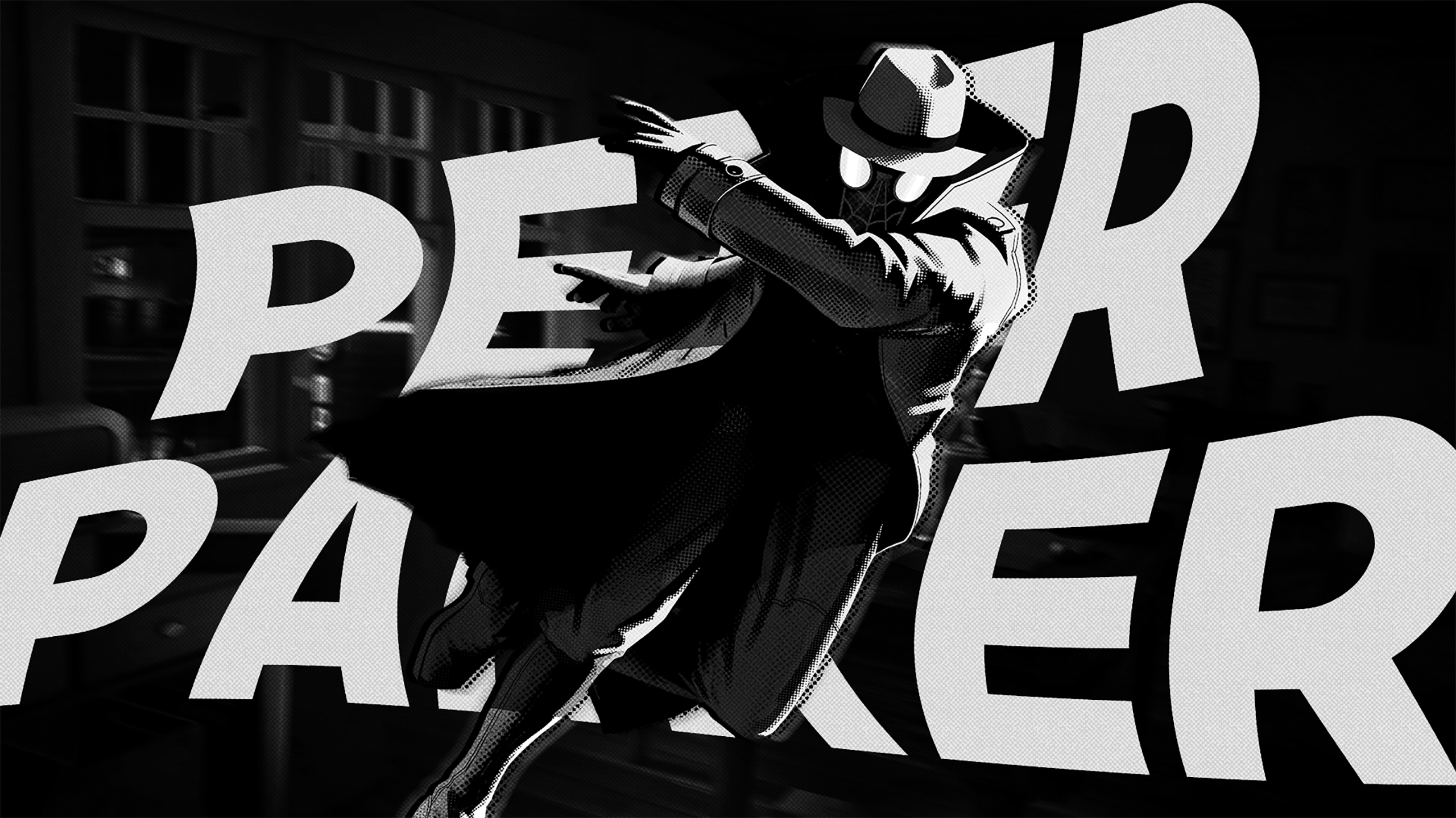 2560x1440 30+ Spider-Man Noir HD Wallpapers and Backgrounds